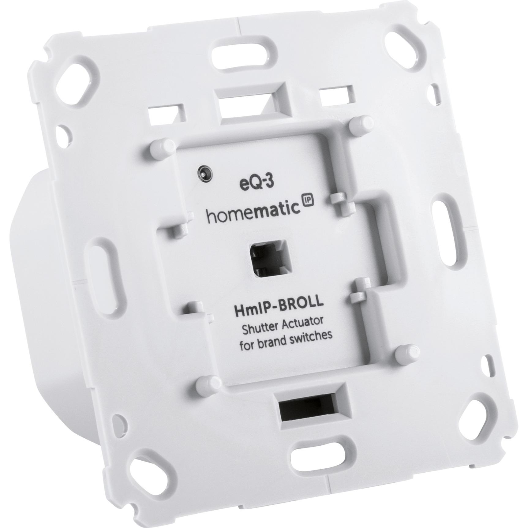 Homematic IP roller shutter actuator for