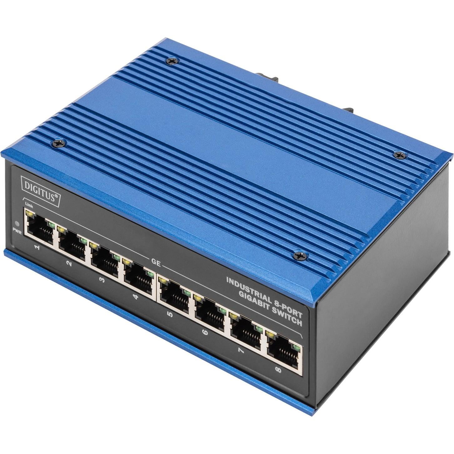 Digitus 8-Port Gigabit Ethernet Network Switch
