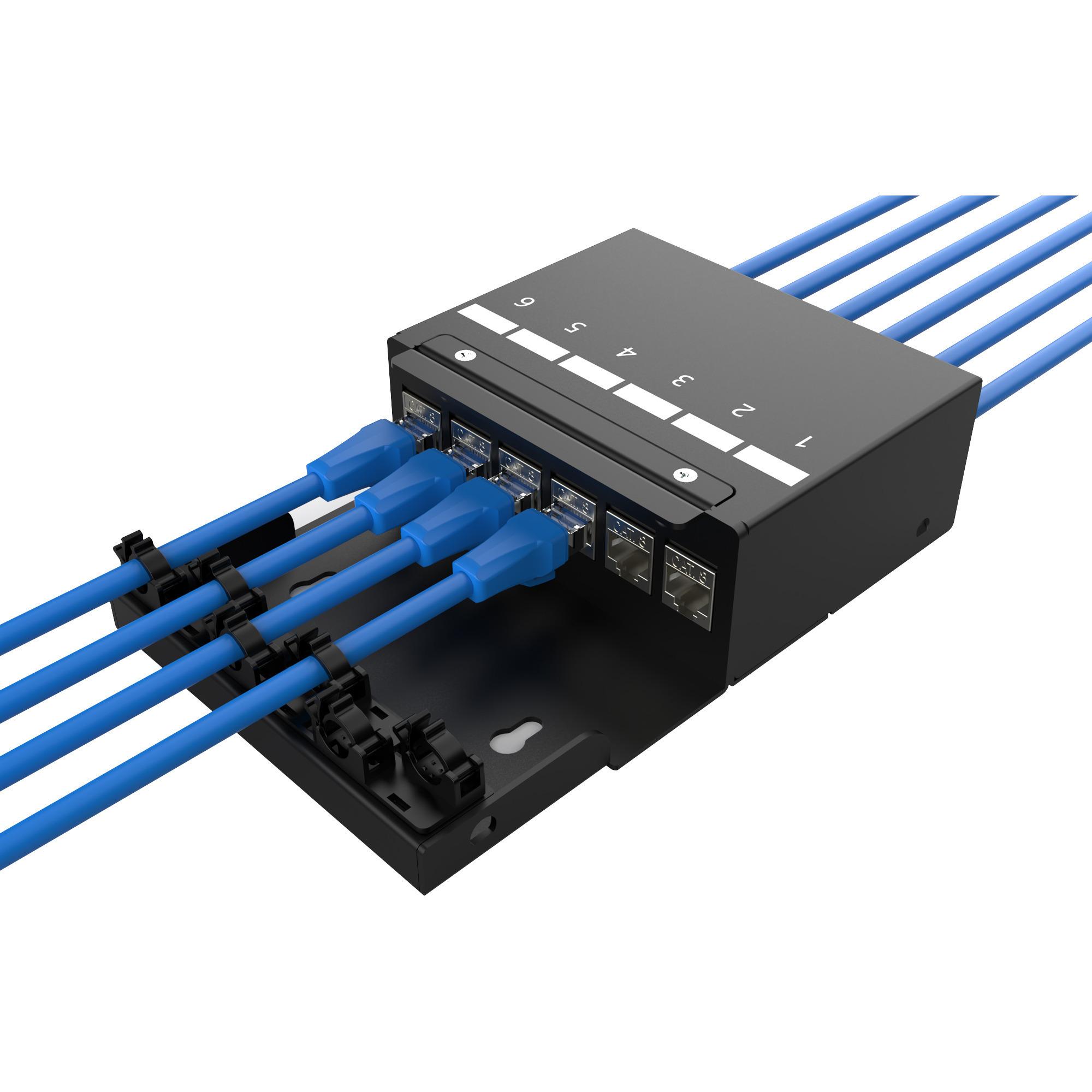 Digitus Consolidation Point Box 6P Keystone