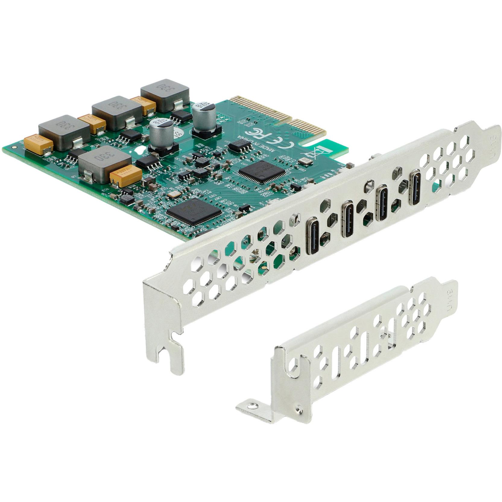 DeLOCK PCI-E x4 card for 4