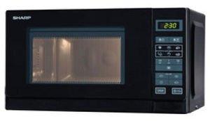 Sharp R242BKW, microwave (black)