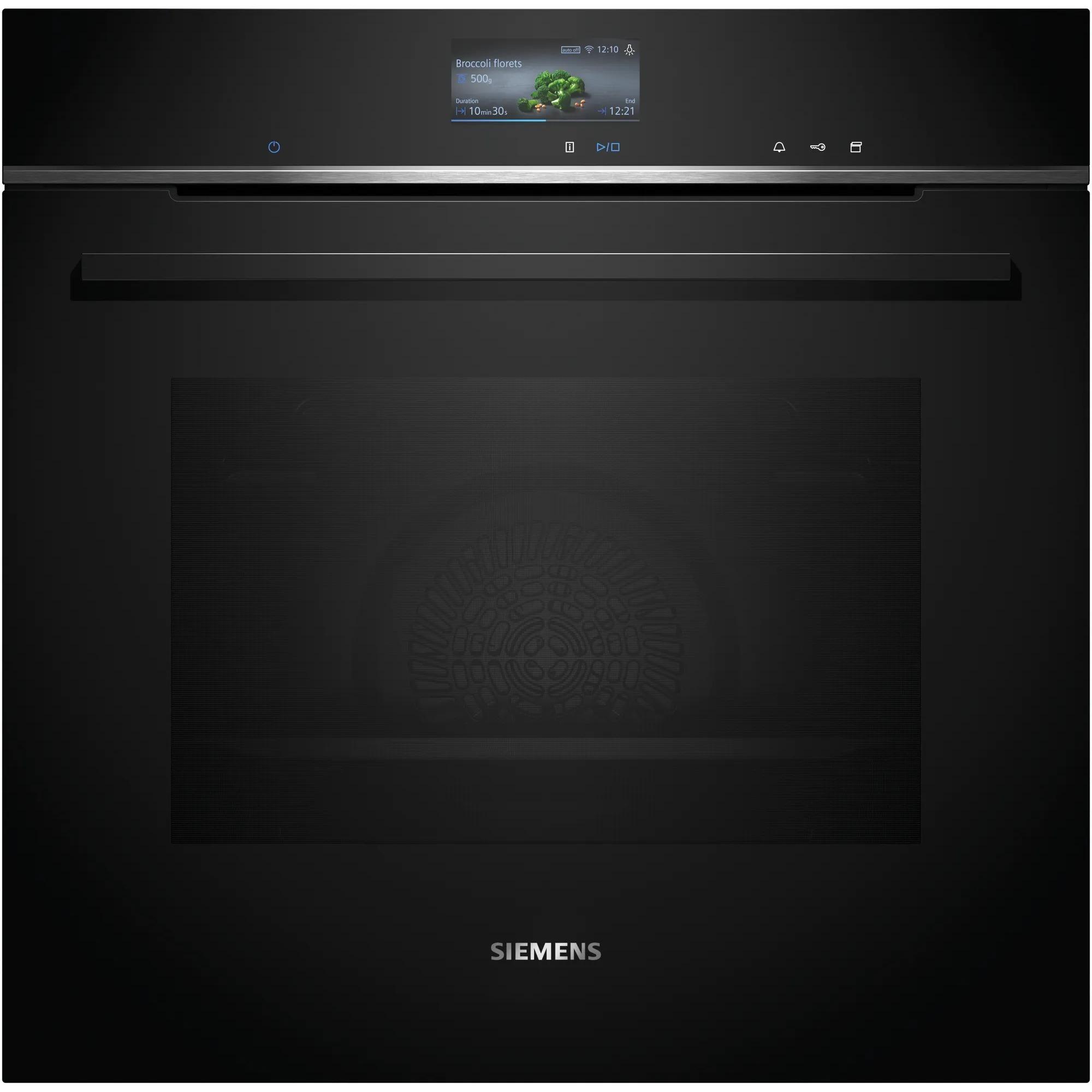 Siemens HR776G1B1 IQ700, oven (black/stainless steel