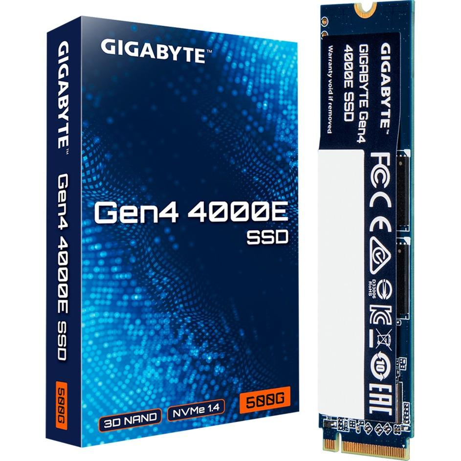 GIGABYTE Gen4 4000E SSD 500GB (PCIe