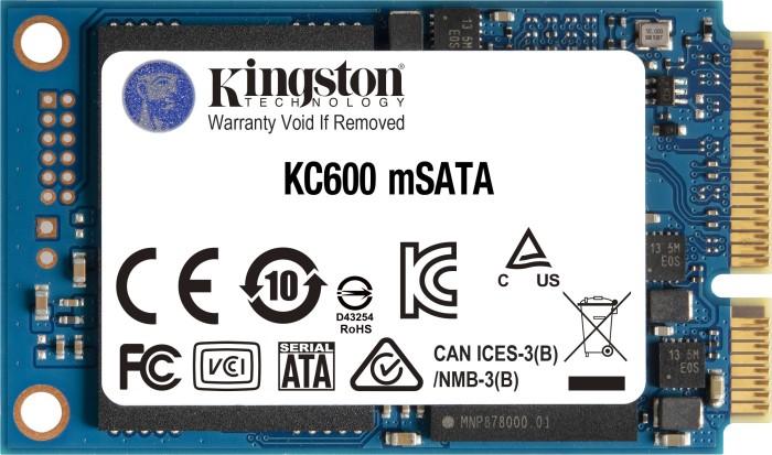 Kingston SSD 512GB 520/550 KC600MS mSA