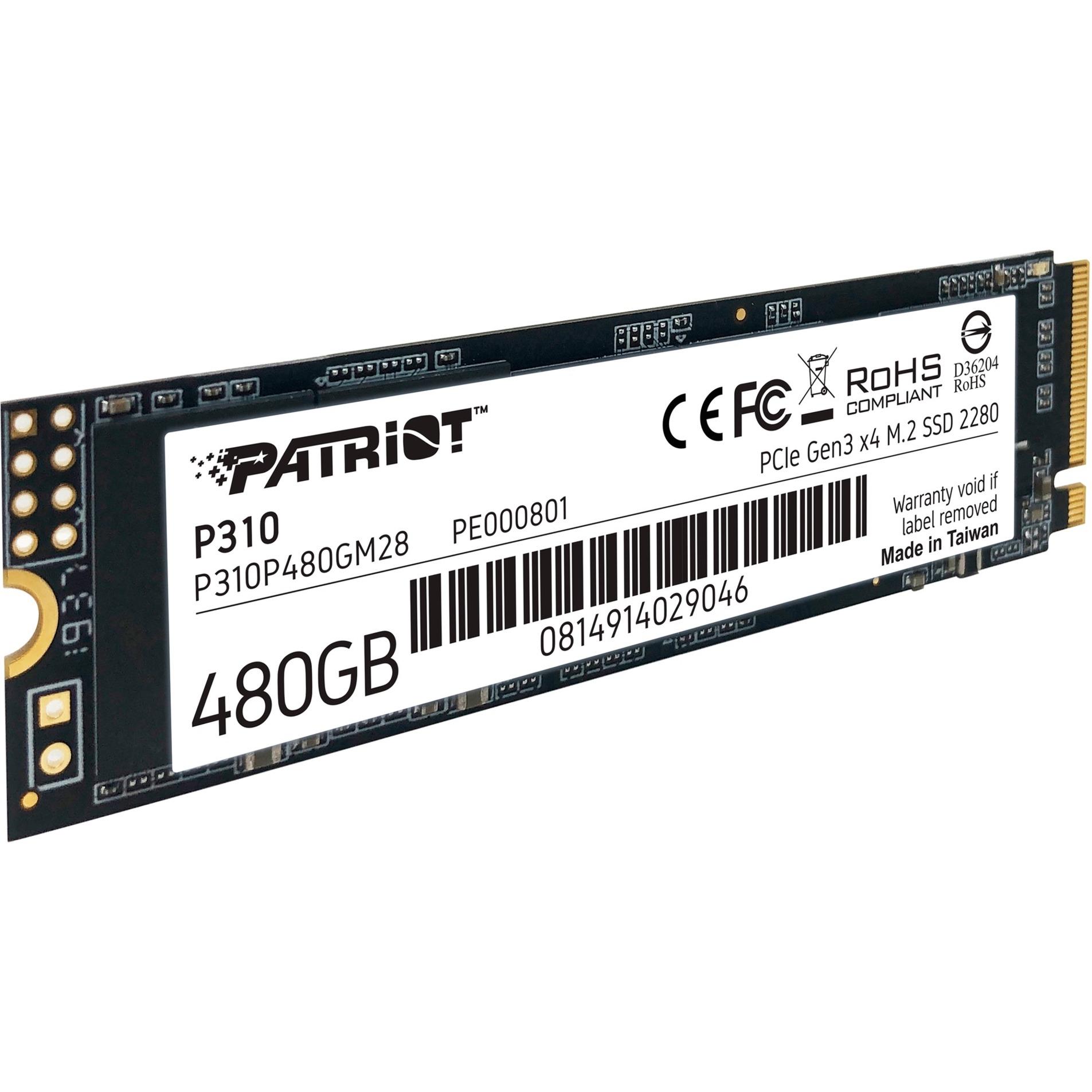 Patriot SSD 480GB 1500/1700 P310 M