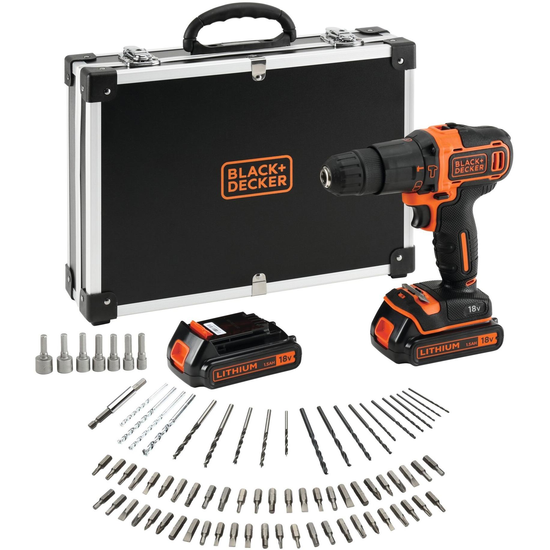 BLACK+DECKER Black&Decker BDCHD18BAFC cordless combi drill