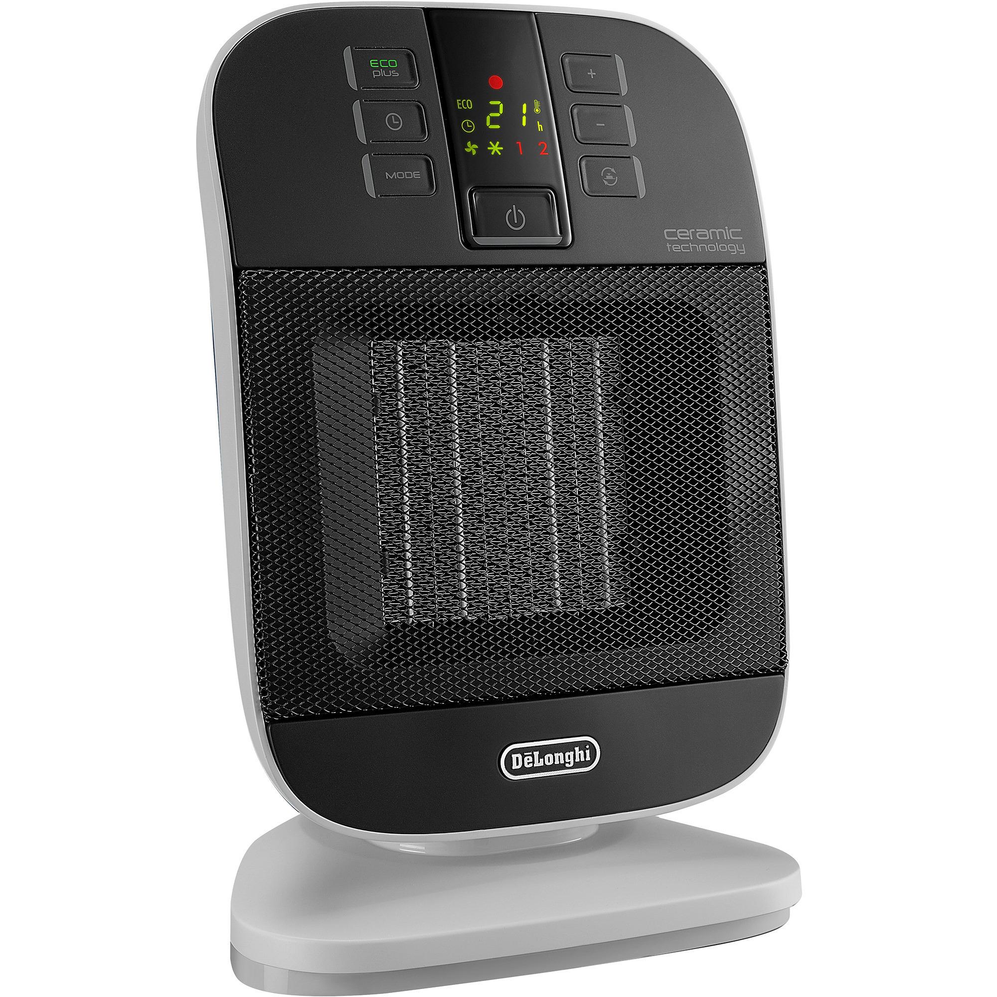 Delonghi fan heater HFX60V20 2000W bk