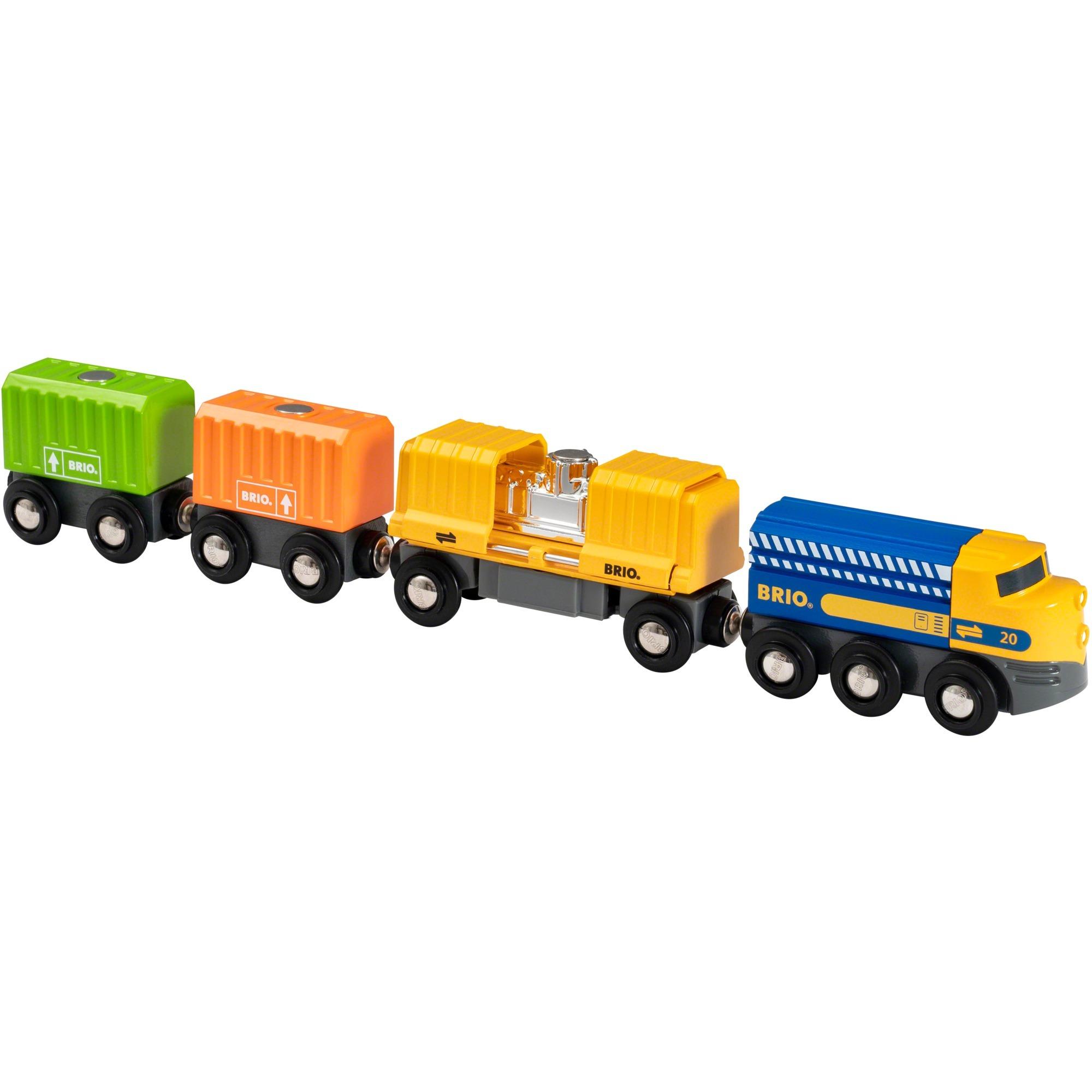 Ravensburger BRIO freight train with three