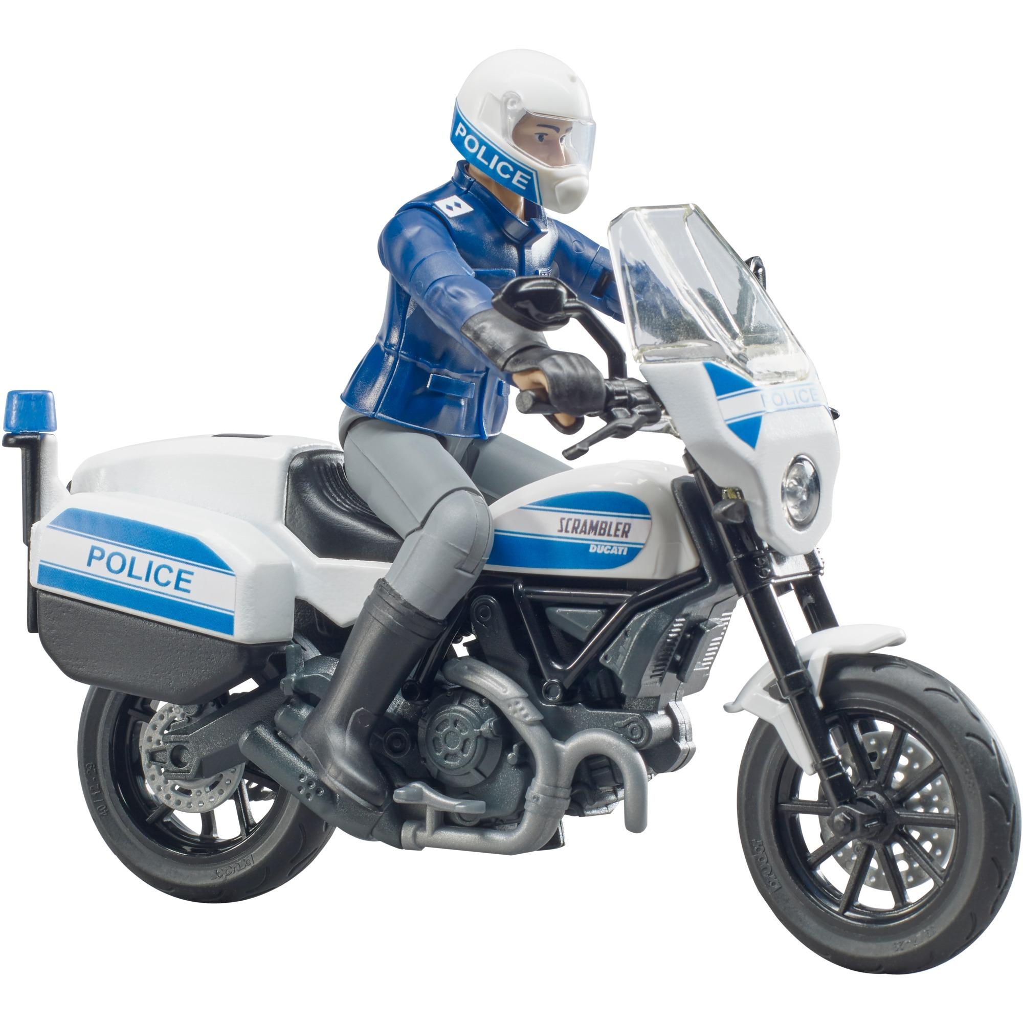 BRUDER bworld Scrambler Ducati police. -