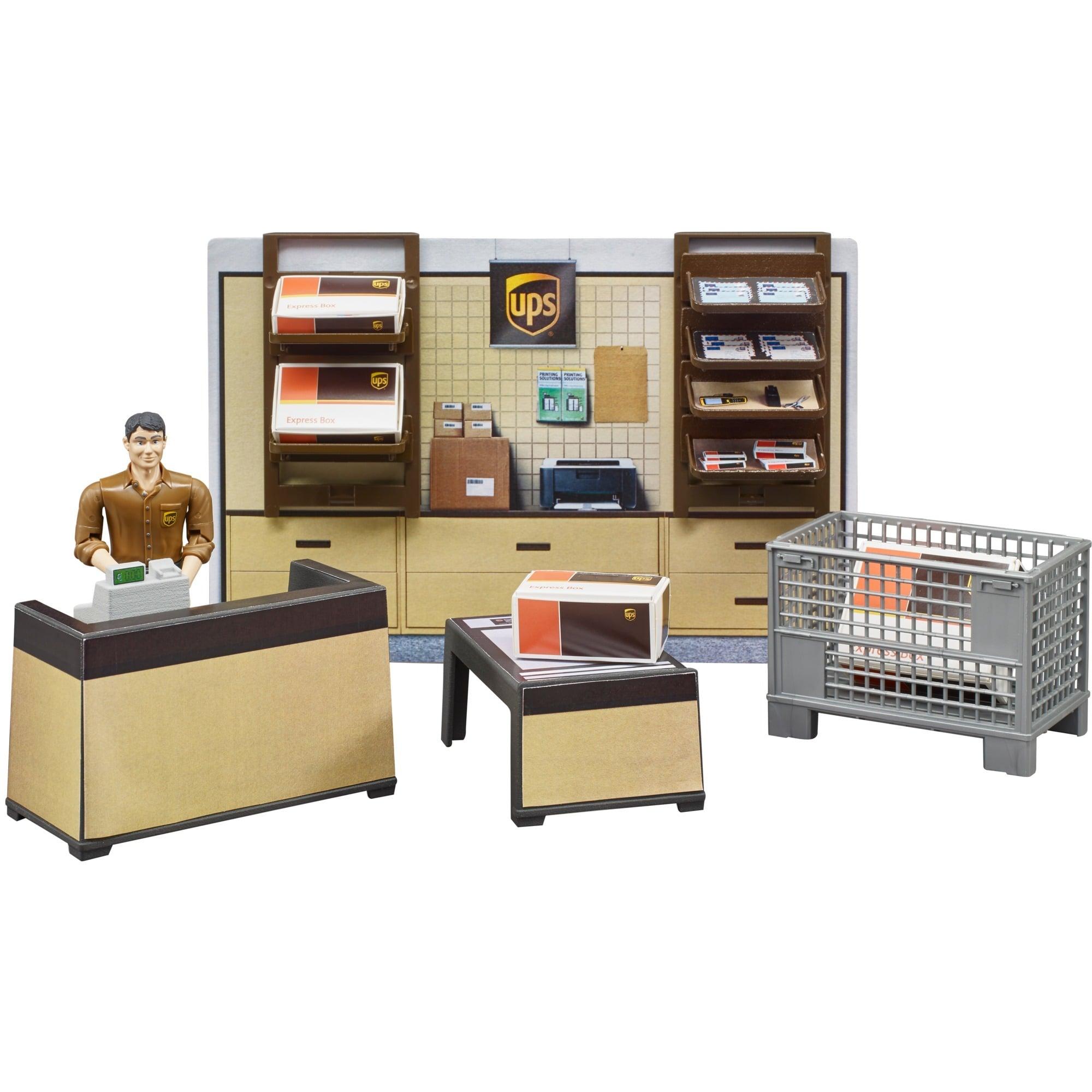 BRUDER bworld UPS parcel shop -