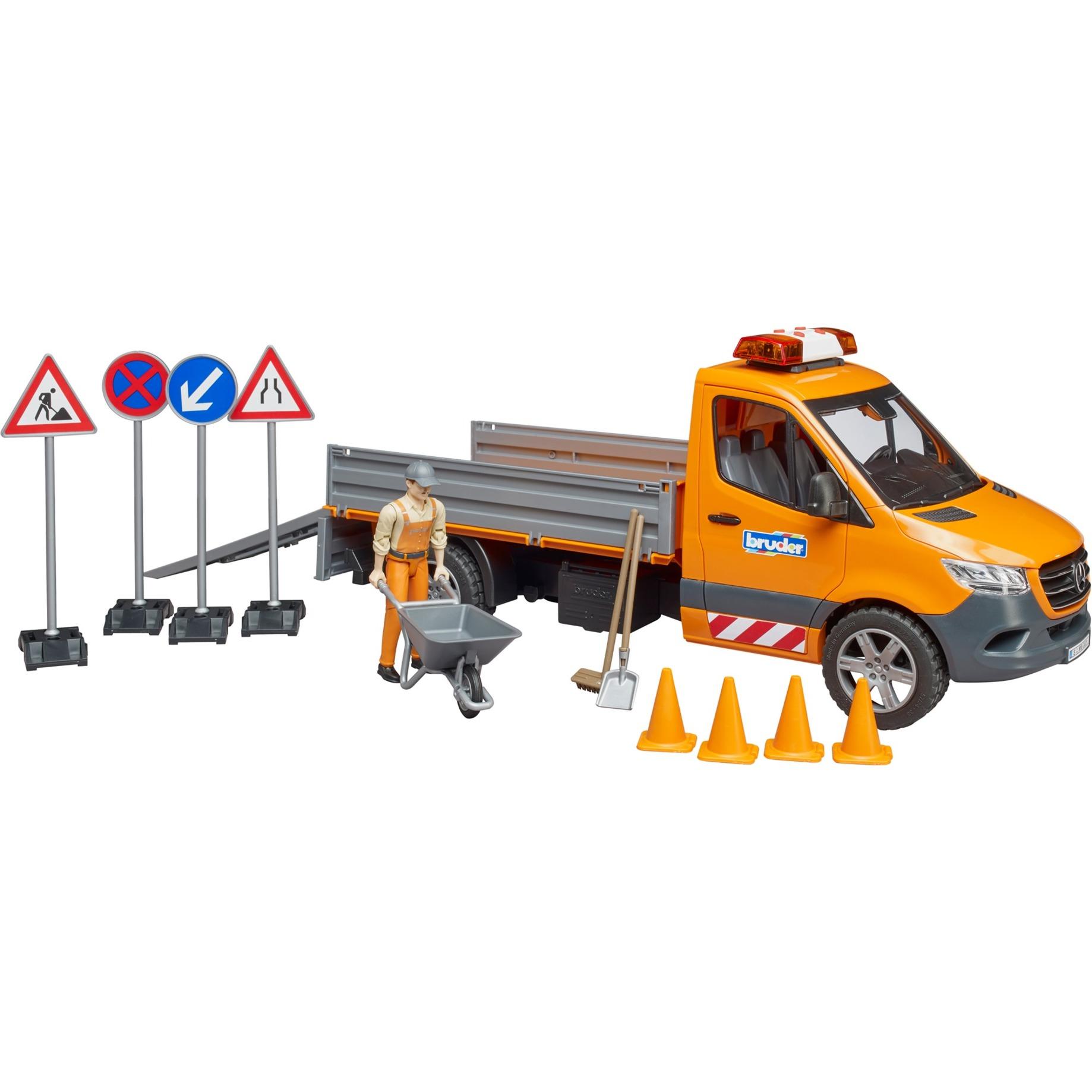 Bruder MB Sprinter municipal with light