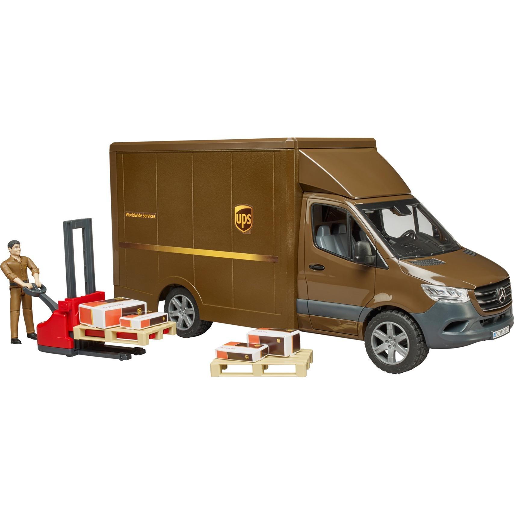 Bruder MB Sprinter UPS with driver
