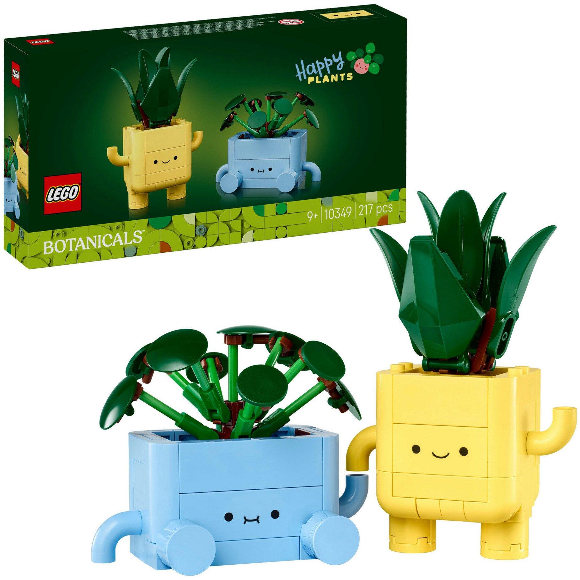 LEGO 10349 Botanicals Happy Plants, construction