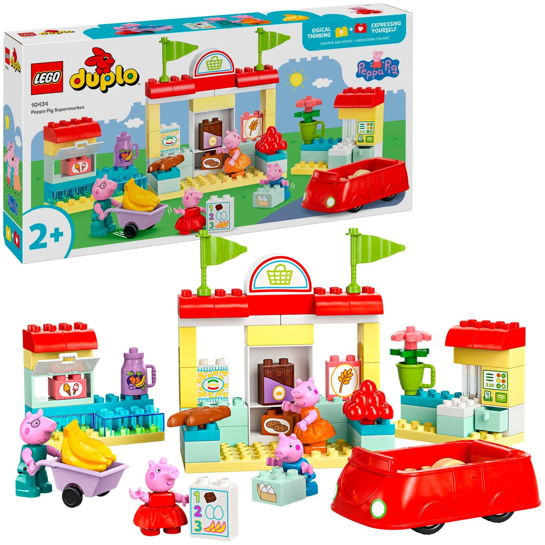 LEGO 10434 Duplo Peppa`s Supermarket, construction
