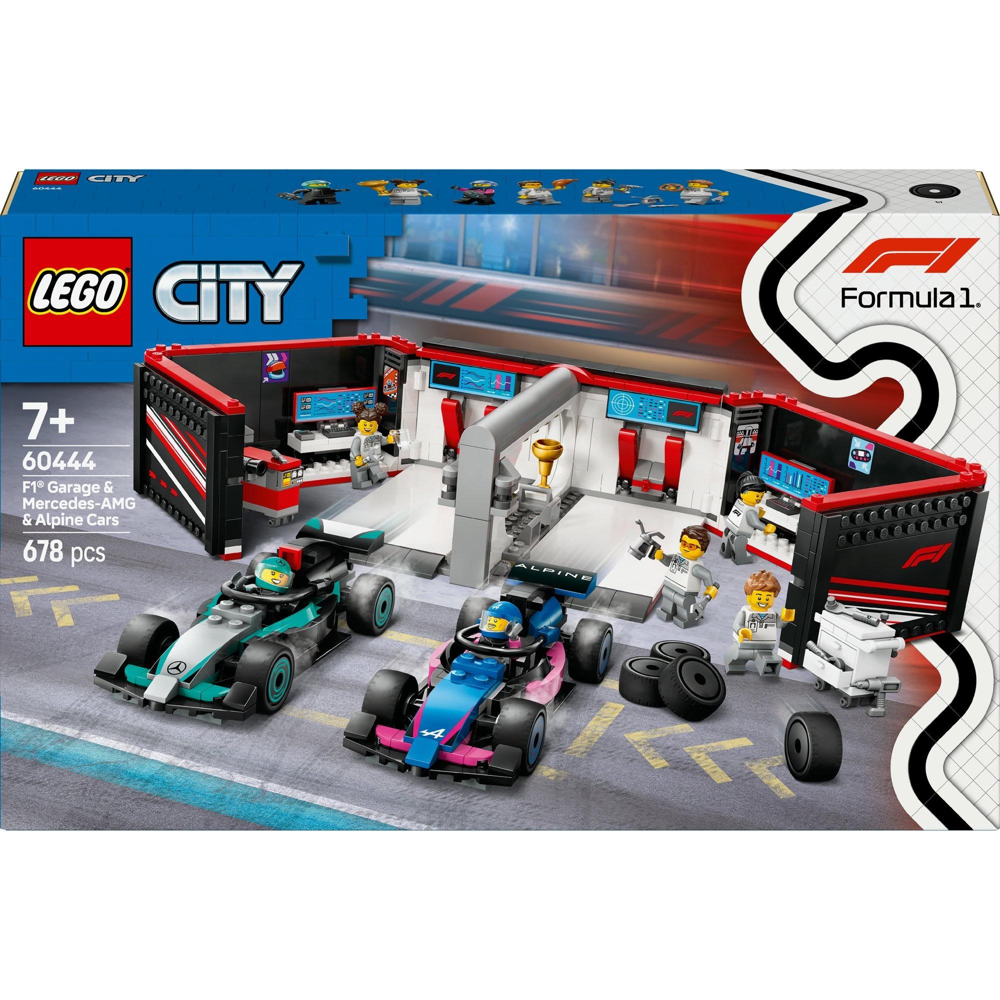 LEGO 60444 City F1 Garage with