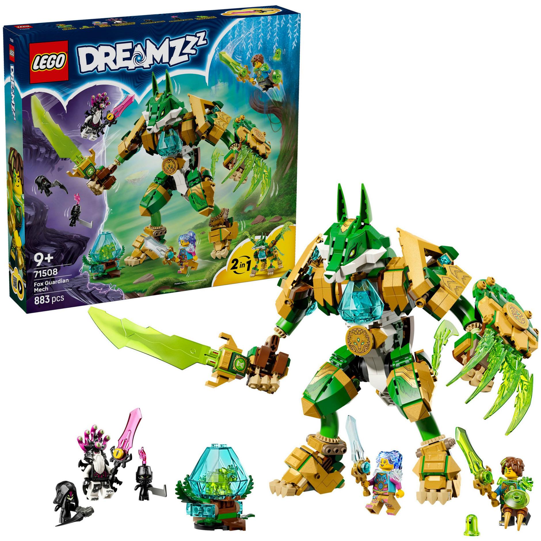 LEGO 71508 DREAMZZz Fox Sentinel, Construction