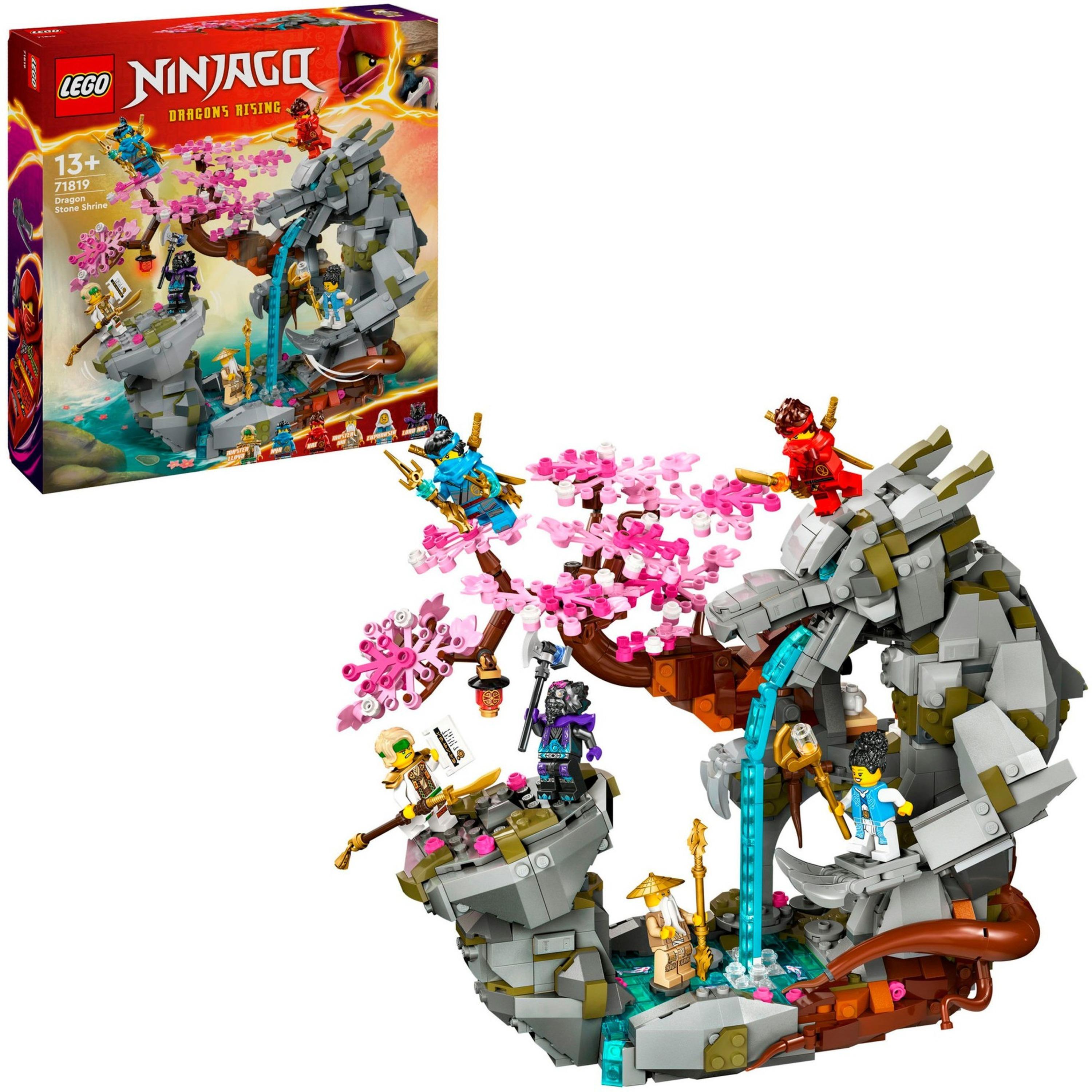 LEGO 71819 Ninjago Dragonstone Temple Construction