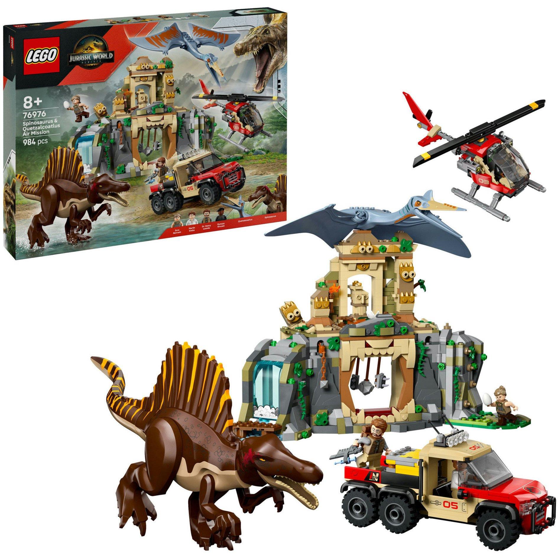 LEGO 76976 Jurassic World Spinosaurus &