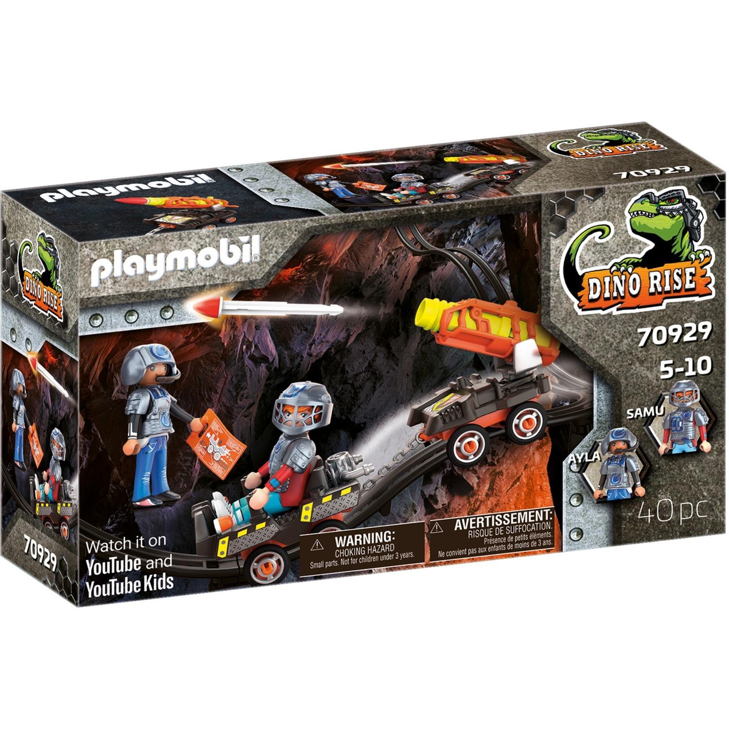 PLAYMOBIL 70929 Dino Mine Rocket Kart