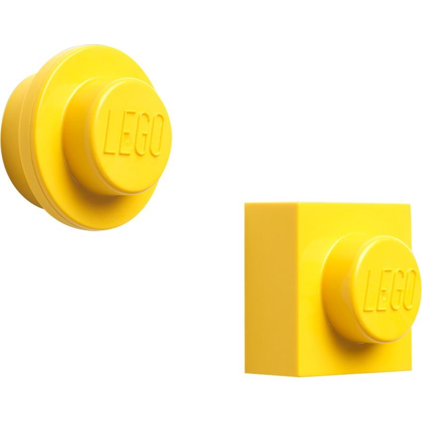 Room Copenhagen LEGO magnet set yellow