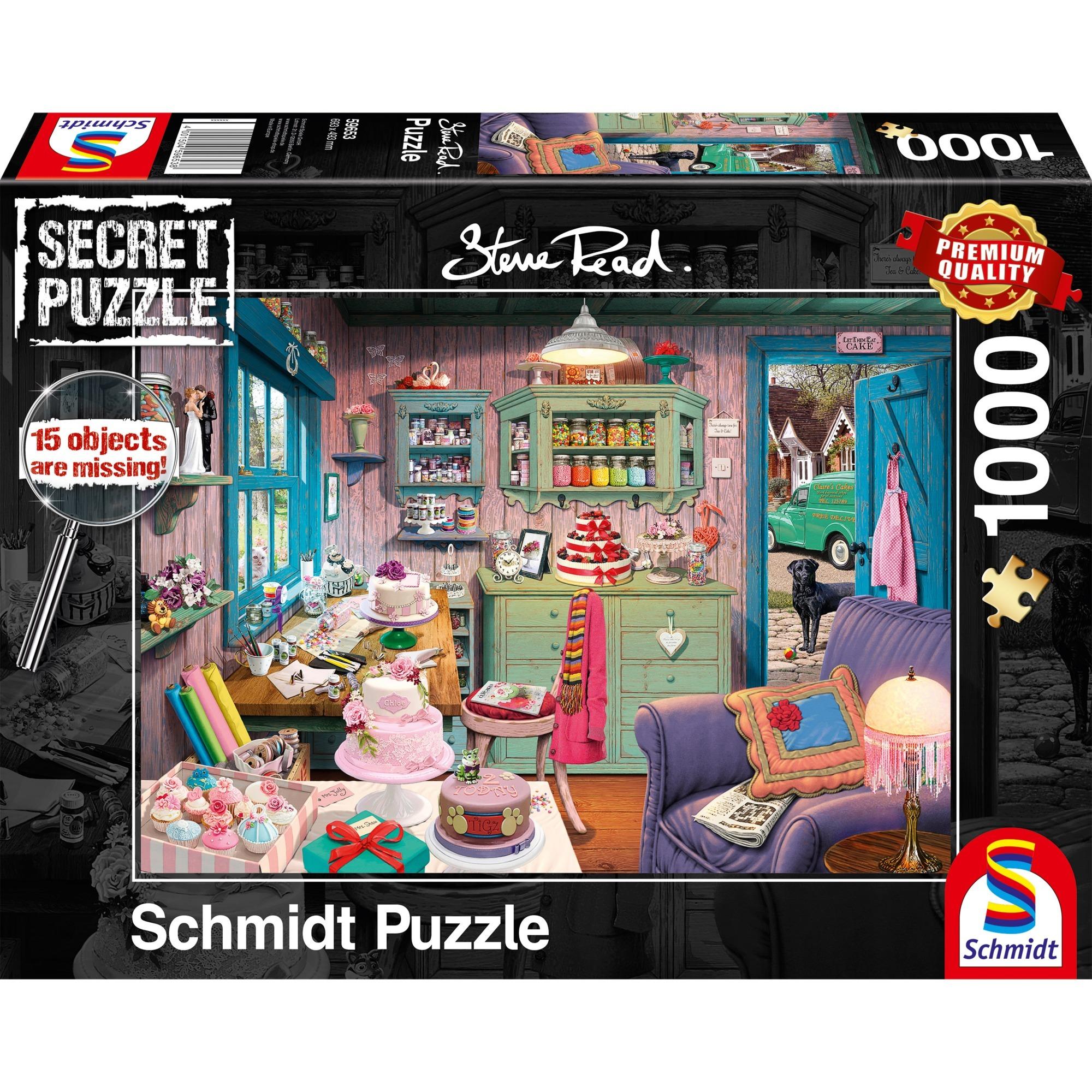 Schmidt Spiele Steve Read: Secret Puzzles