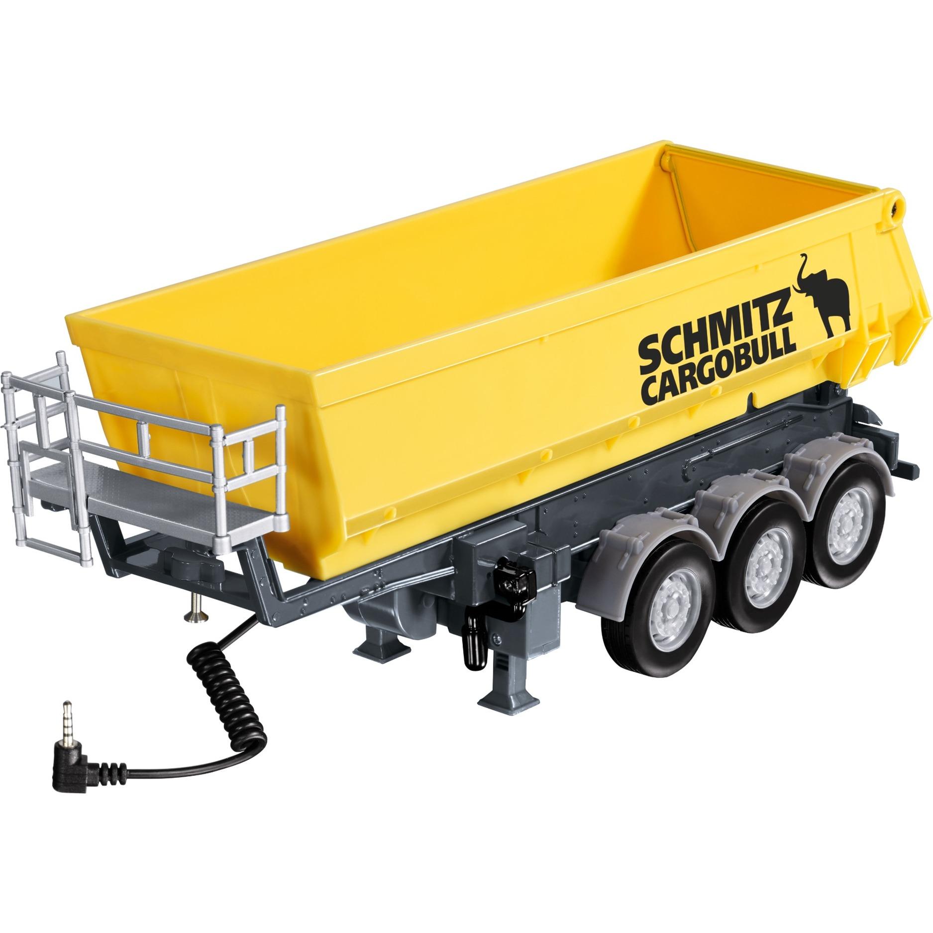 SIKU CONTROL 3-axle tipping semitrailer -
