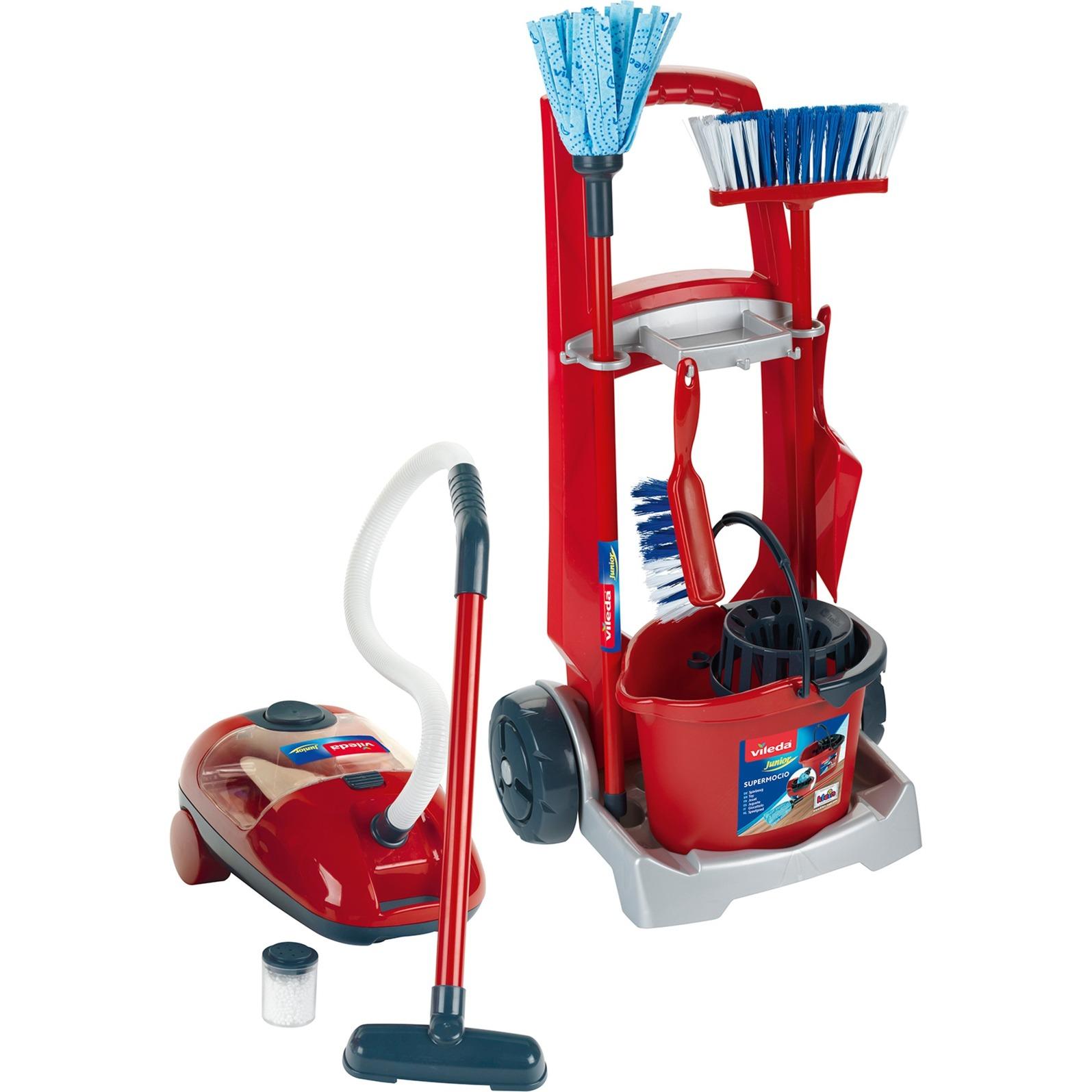 Theo Klein Vileda broom wagon &