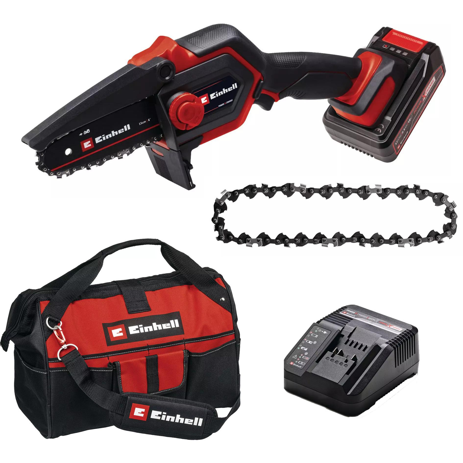 Einhell Cordless Pruning Chainsaw GE-PS 18/15