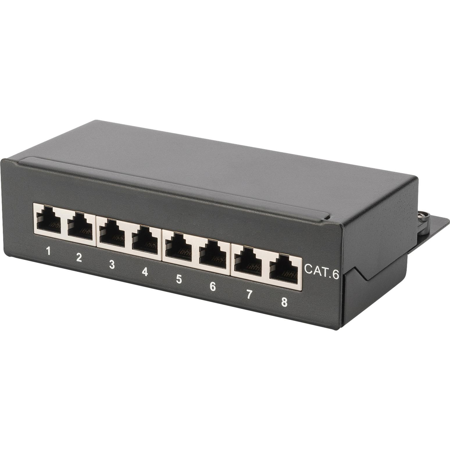 Digitus DN-91608SD (black, desktop, Cat.6)
