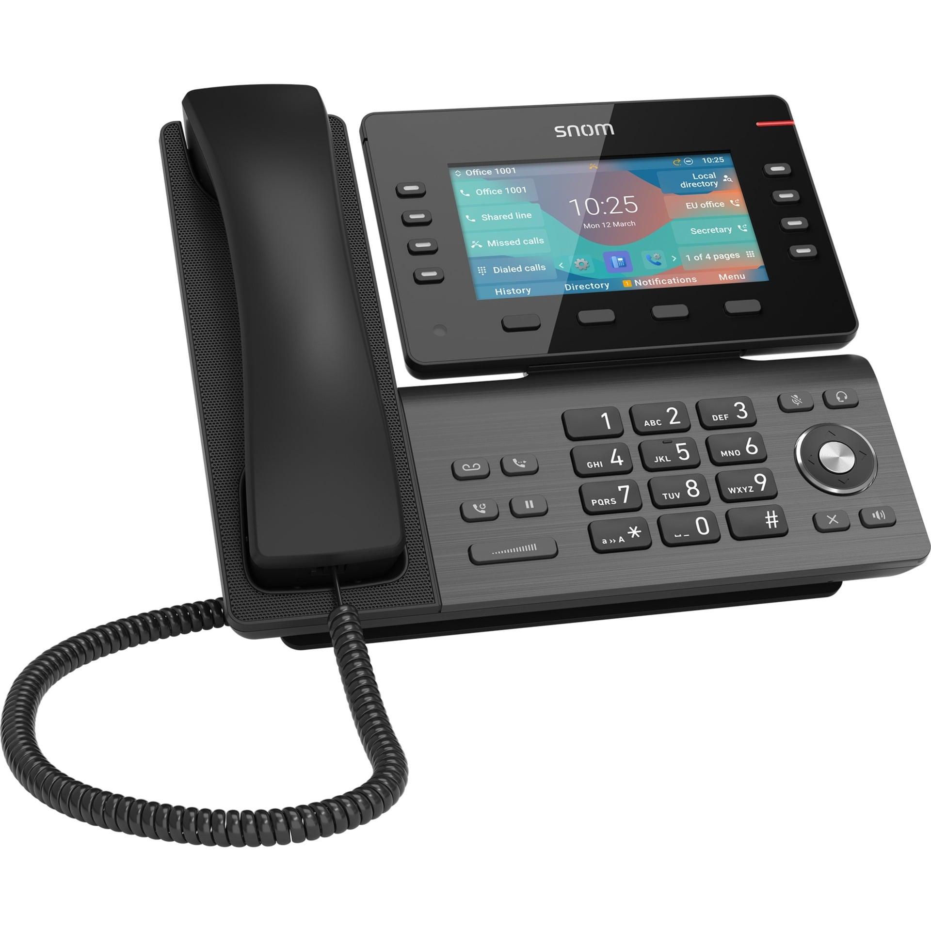 Snom D862, analog telephone (black)