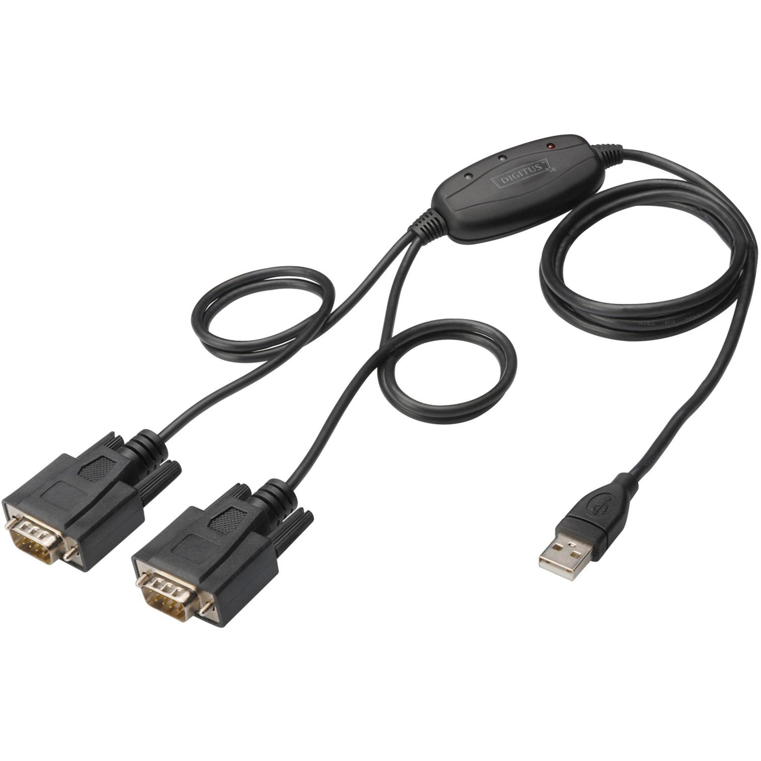 Digitus Adapter USB > 2x Serial