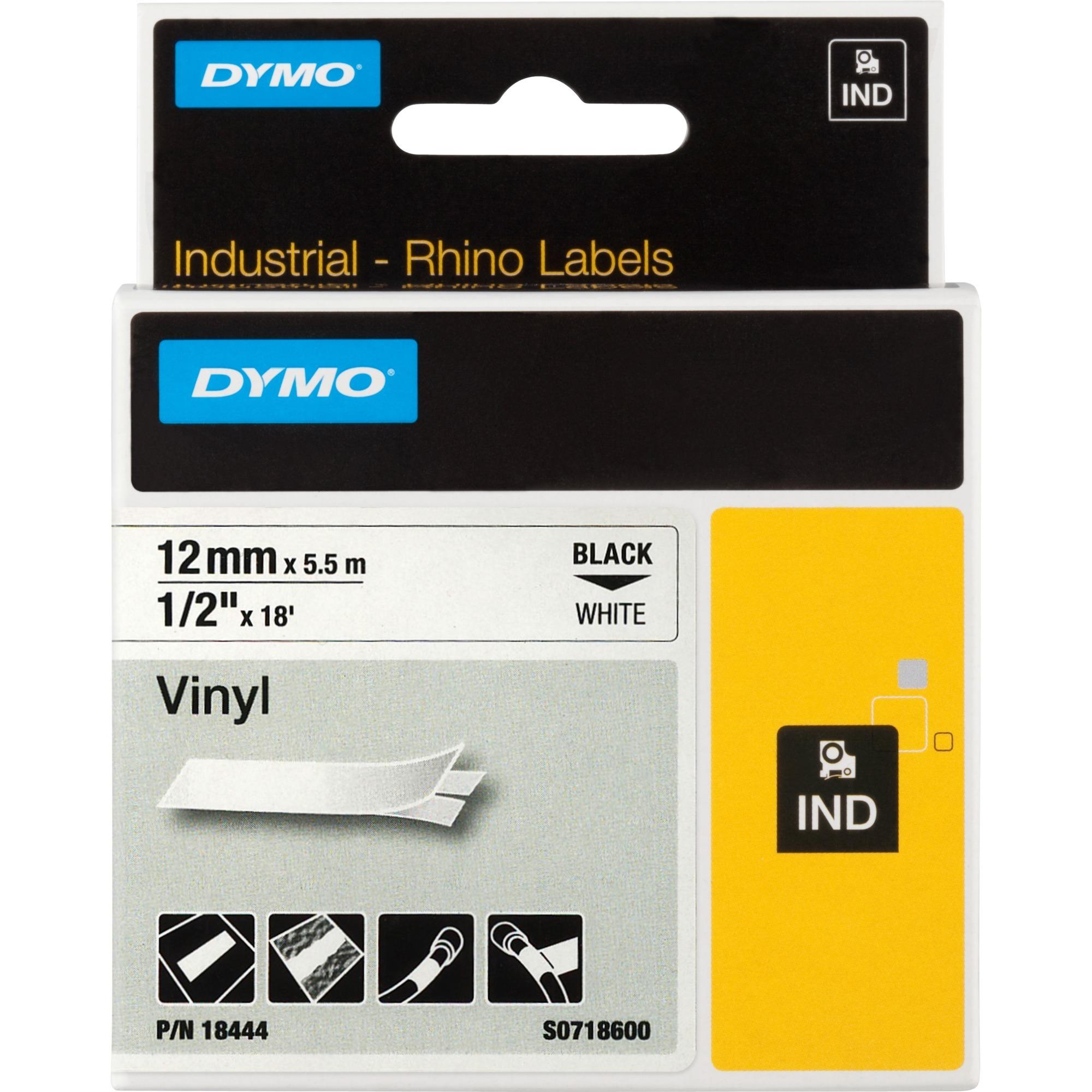 Dymo Rhino Band Vinyl black /