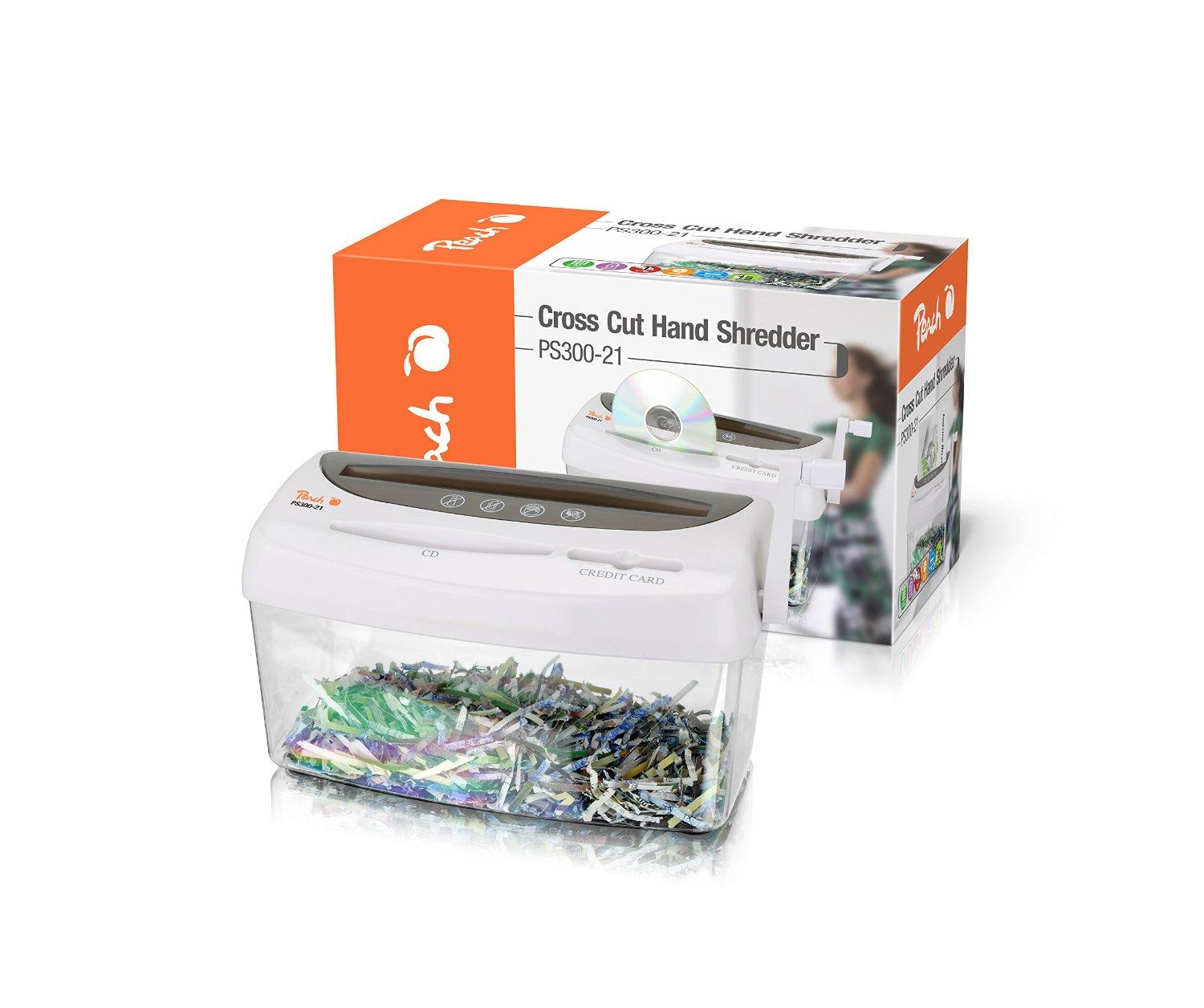 Peach Cross Cut Shredder PS300-21, document