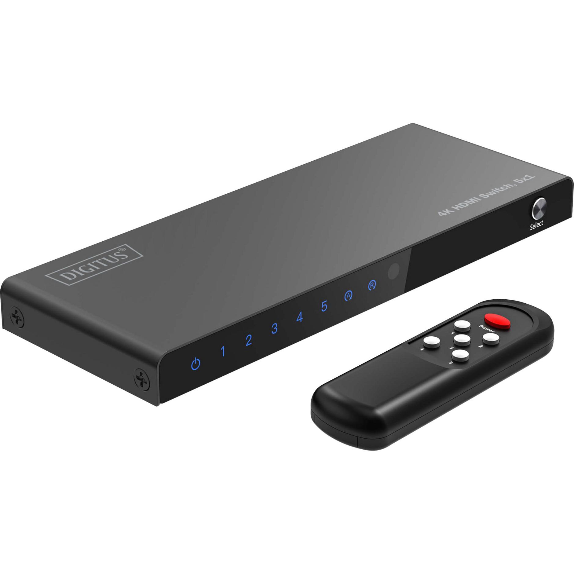 Digitus 4K HDMI Switch 5x1
