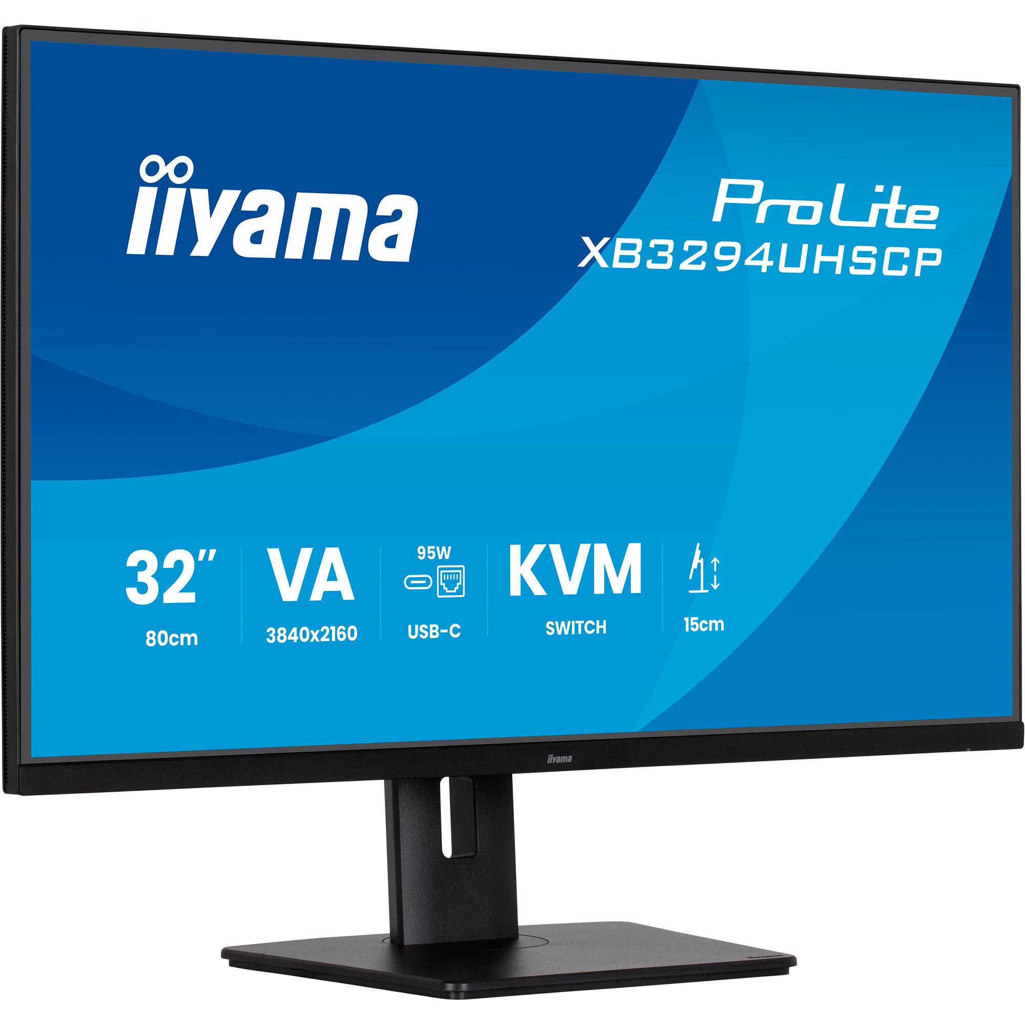 Iiyama ProLite XB3294UHSCP-B1, LED monitor -