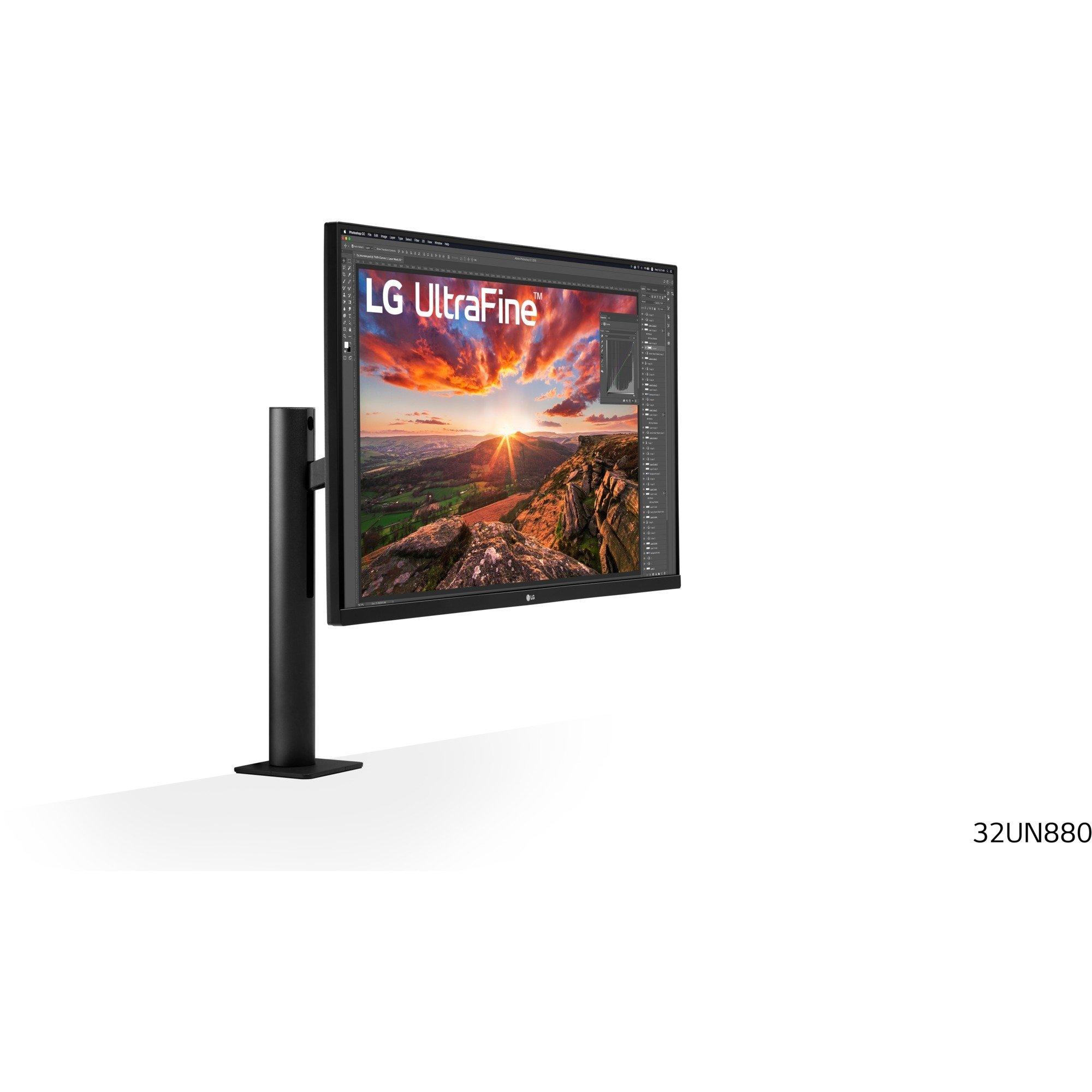 LG ELECTRONICS LG Ergo 32UN880K-B, LED