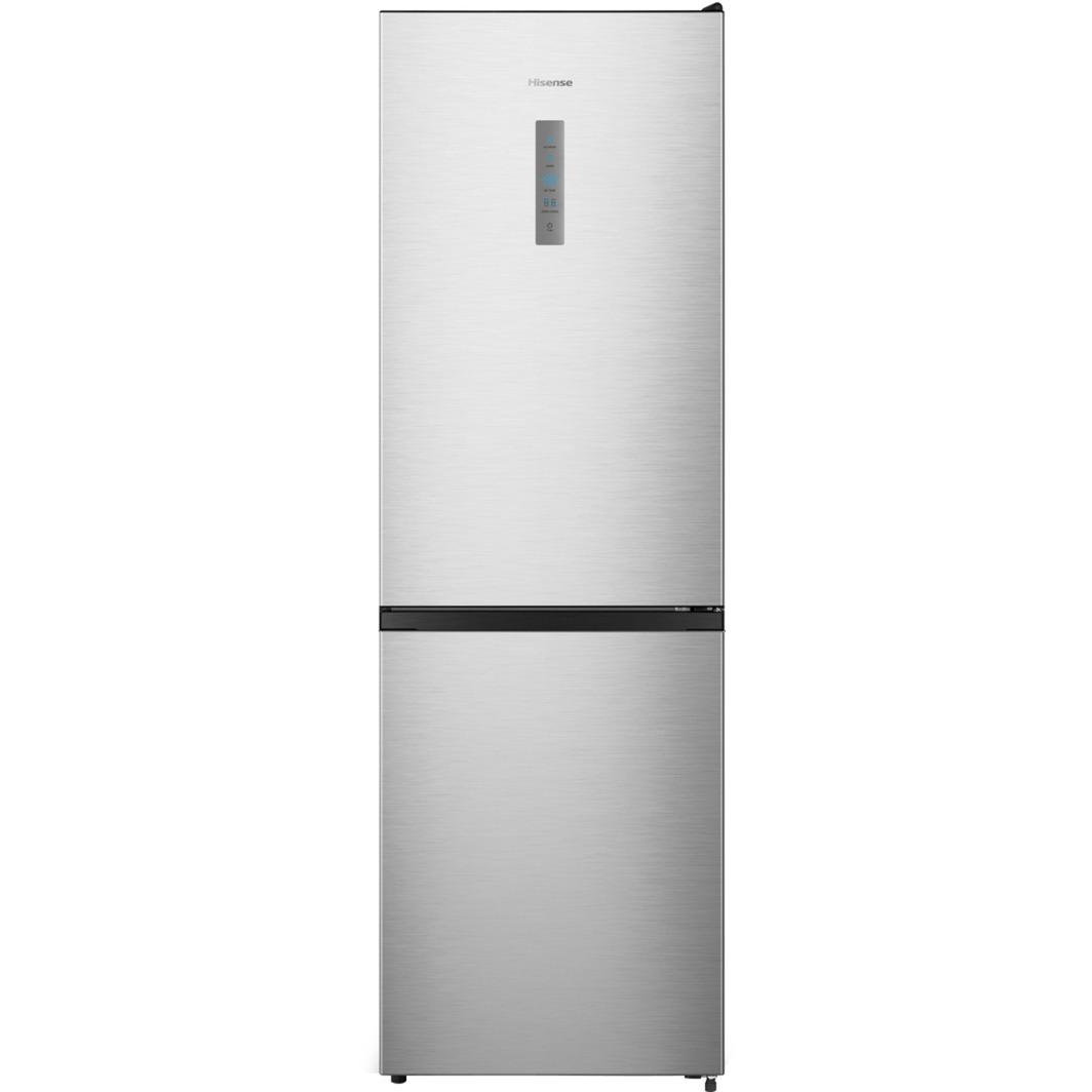 Hisense RB390N4BCC, fridge/freezer combination (stainless steel)