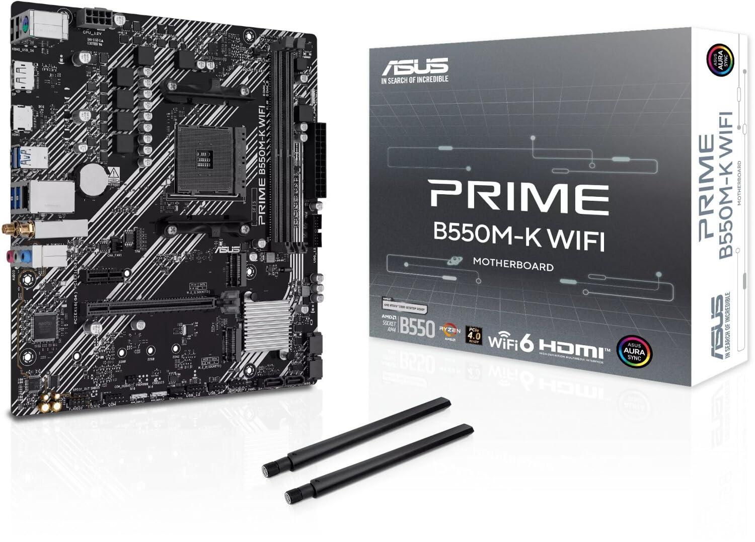 Asus PRIME B550M-K WIFI - AM4