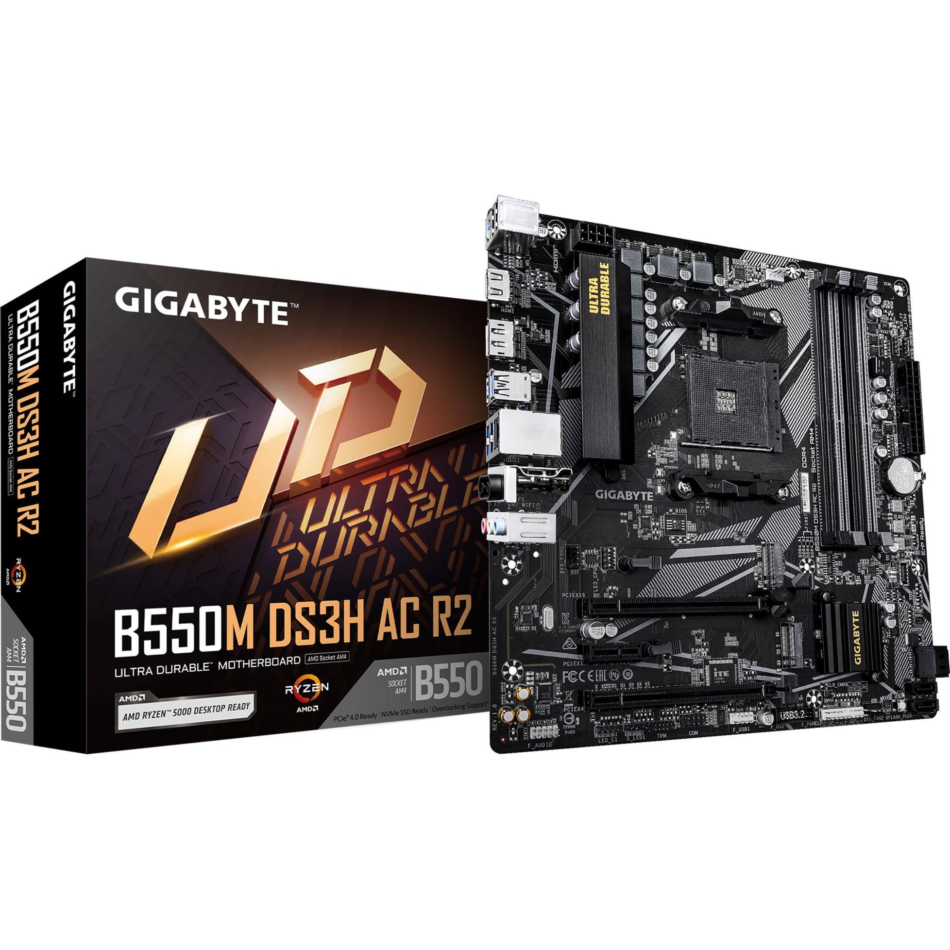 GIGABYTE B550M DS3H AC R2 -