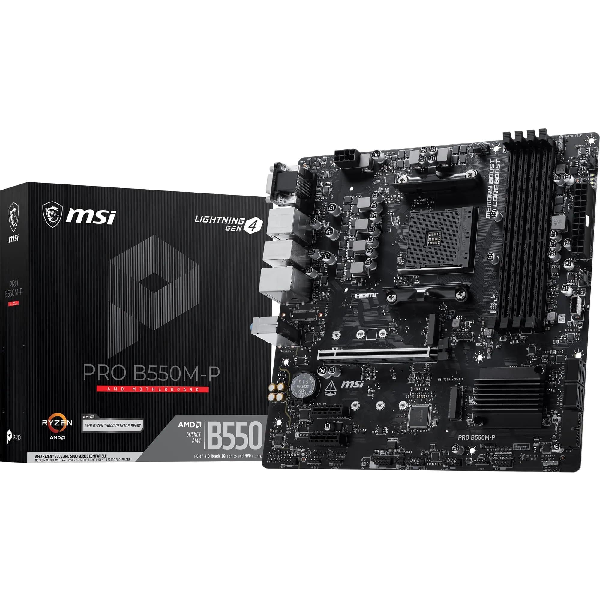 MSI PRO B550M-P
