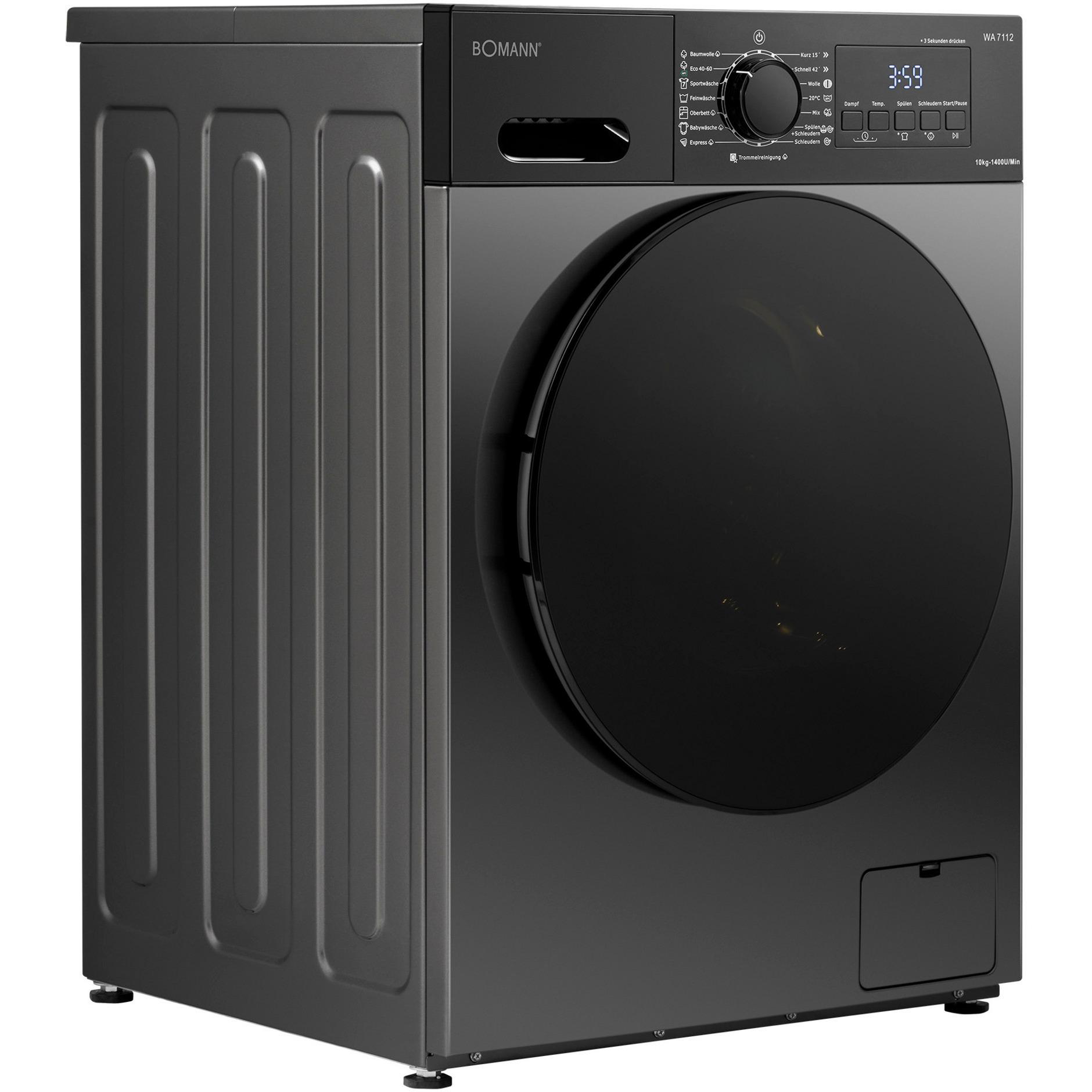 Bomann WA 7112 titanium (titanium/black)