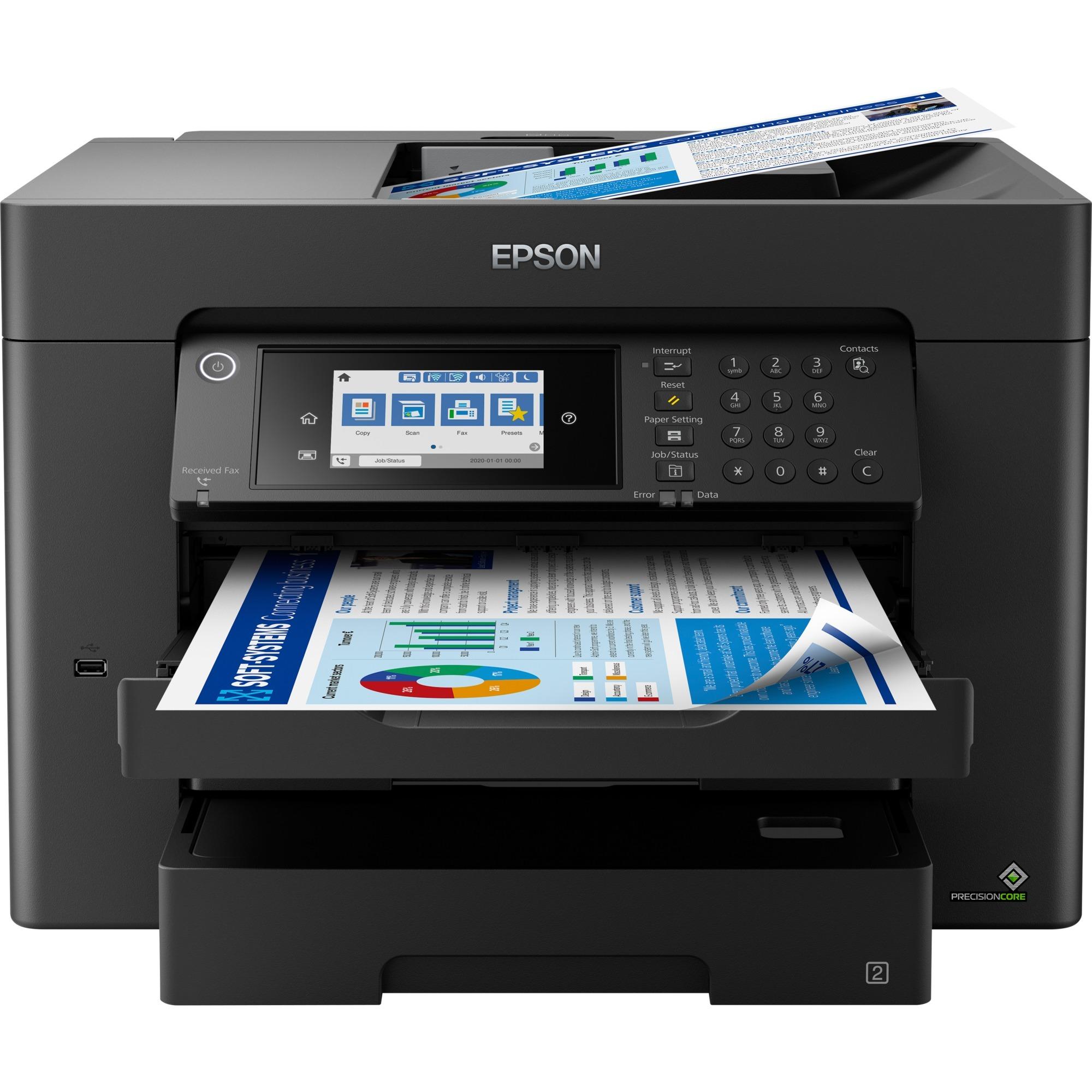 Epson WorkForce WF-7840DTWF, multifunction printer (USB