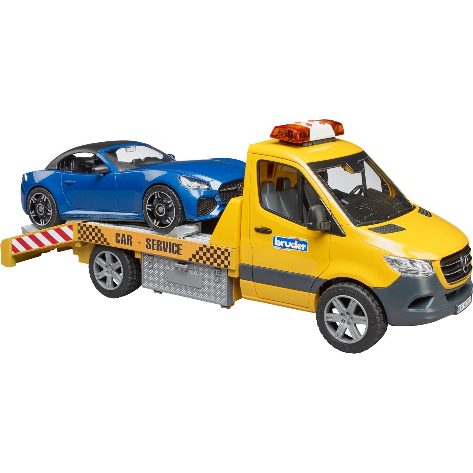 Bruder MB Sprinter car transporter with