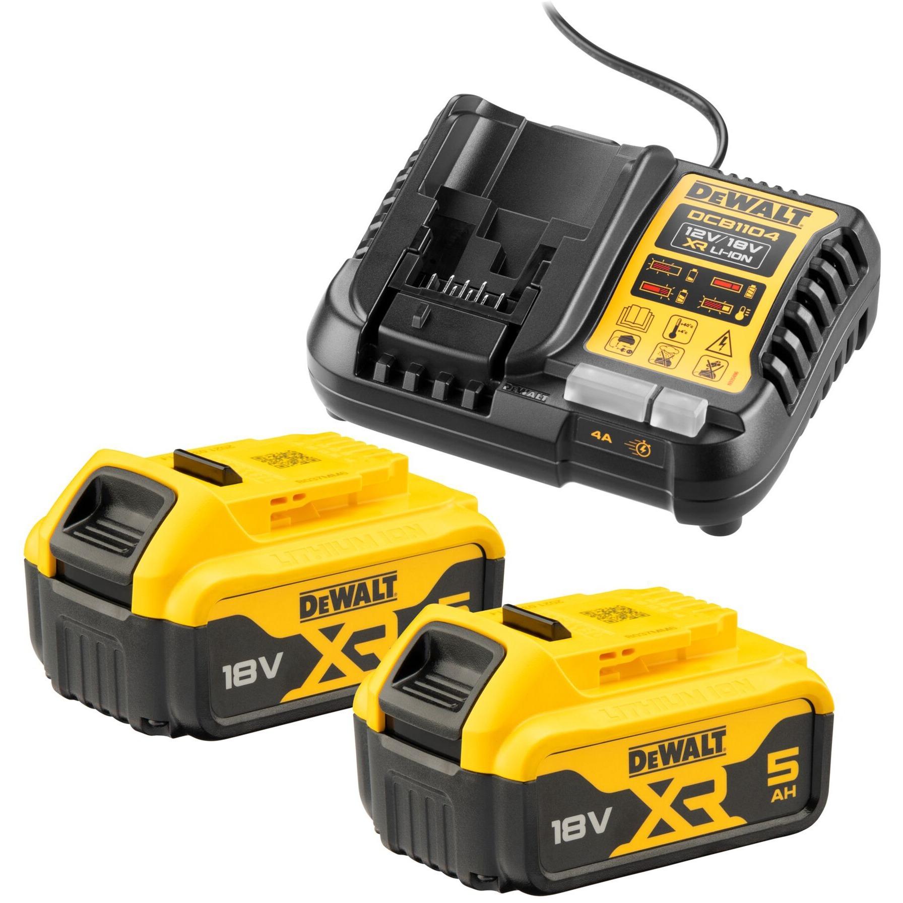 DEWALT starter set battery kit DCB1104P2