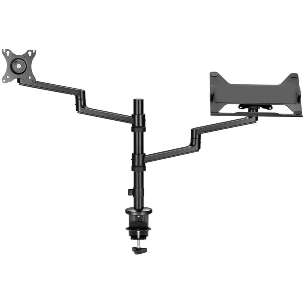 Goobay Deluxe monitor mount with laptop