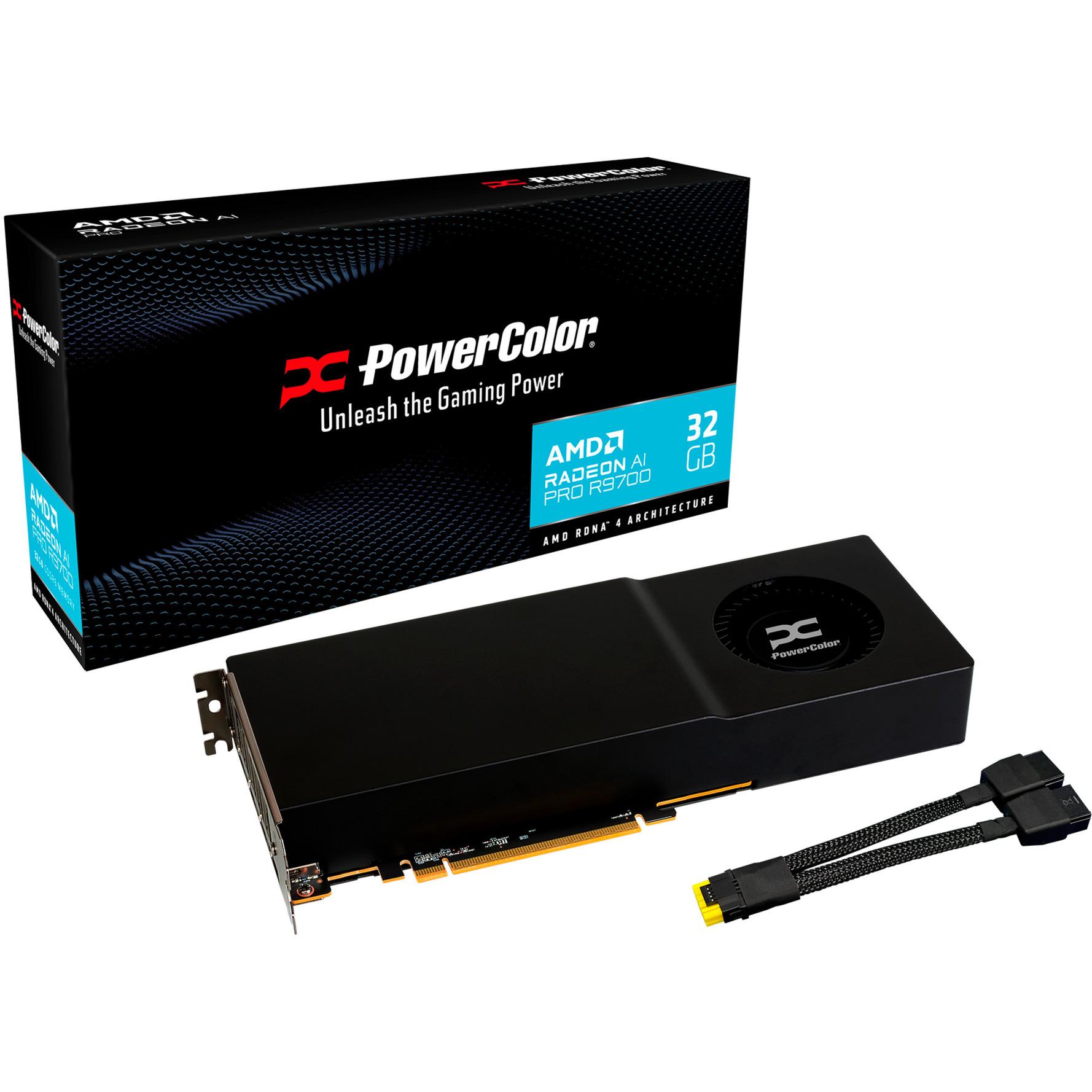 PowerColor Radeon AI PRO R9700 32GB