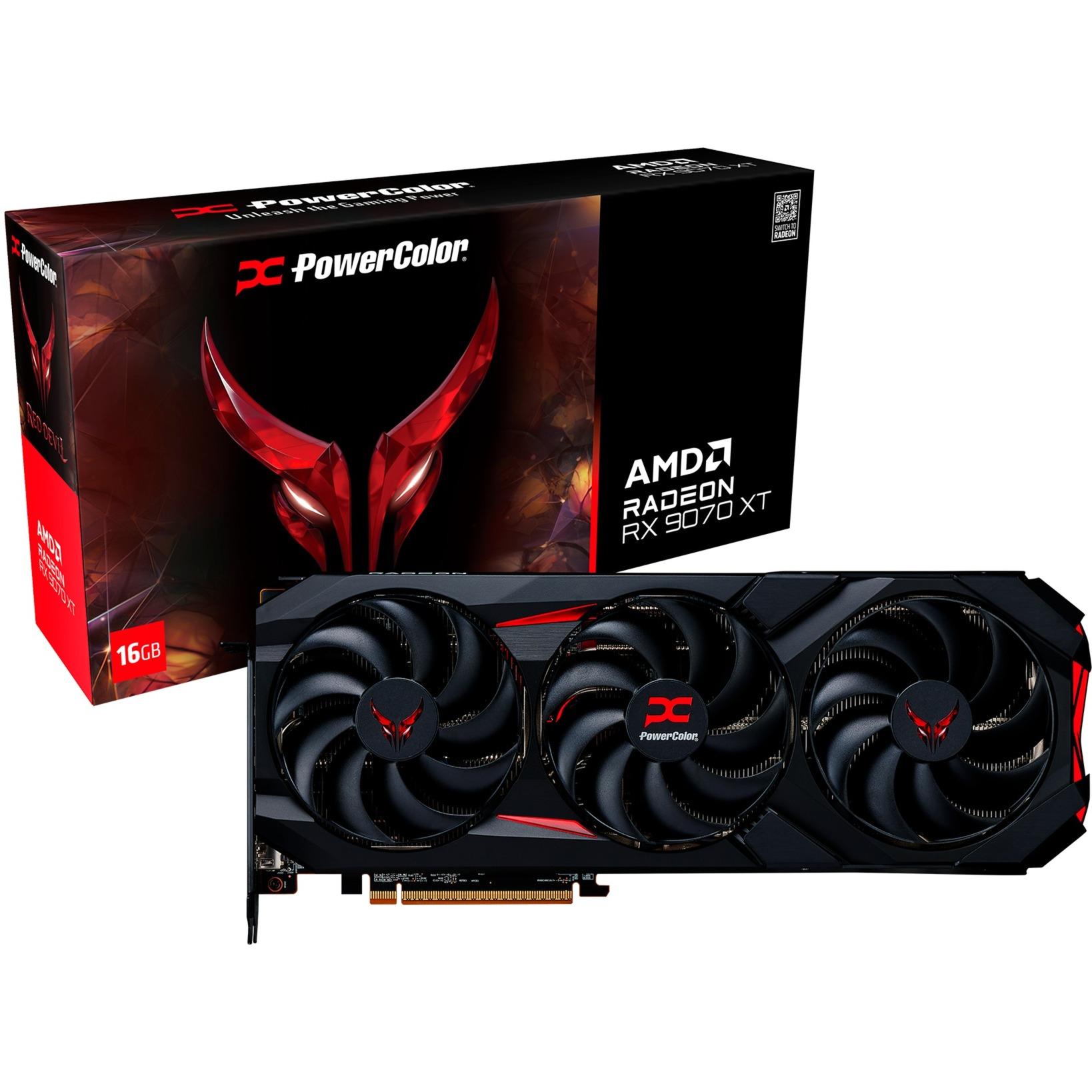 PowerColor Radeon RX 9070 XT Red