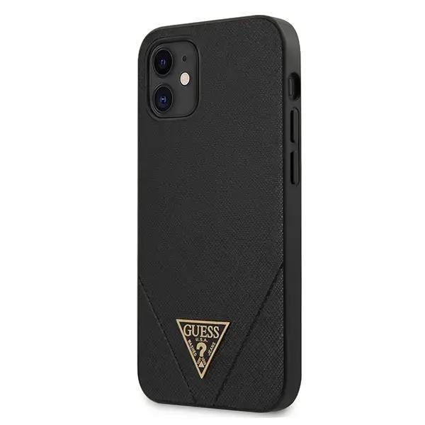 Guess GUHCP12SVSATMLBK Saffiano V Stitch Cover