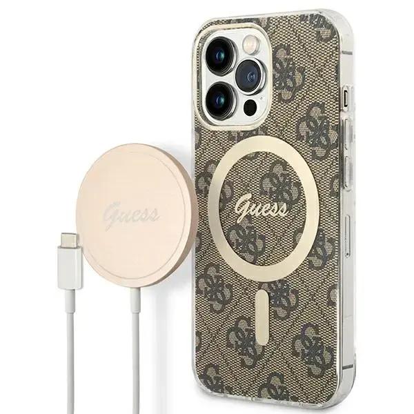 Zestaw Guess GUBPP13XH4EACSW Case+ Charger iPhone