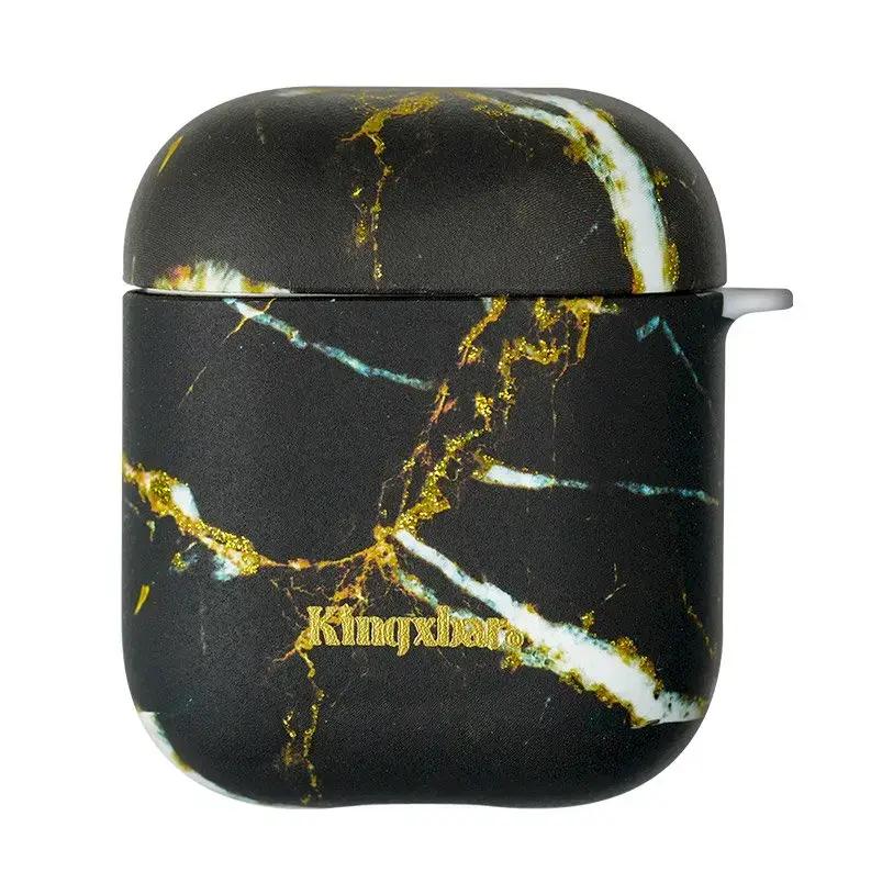 Kingxbar Marble Silikona Aizsargapvalks Austiņām Apple